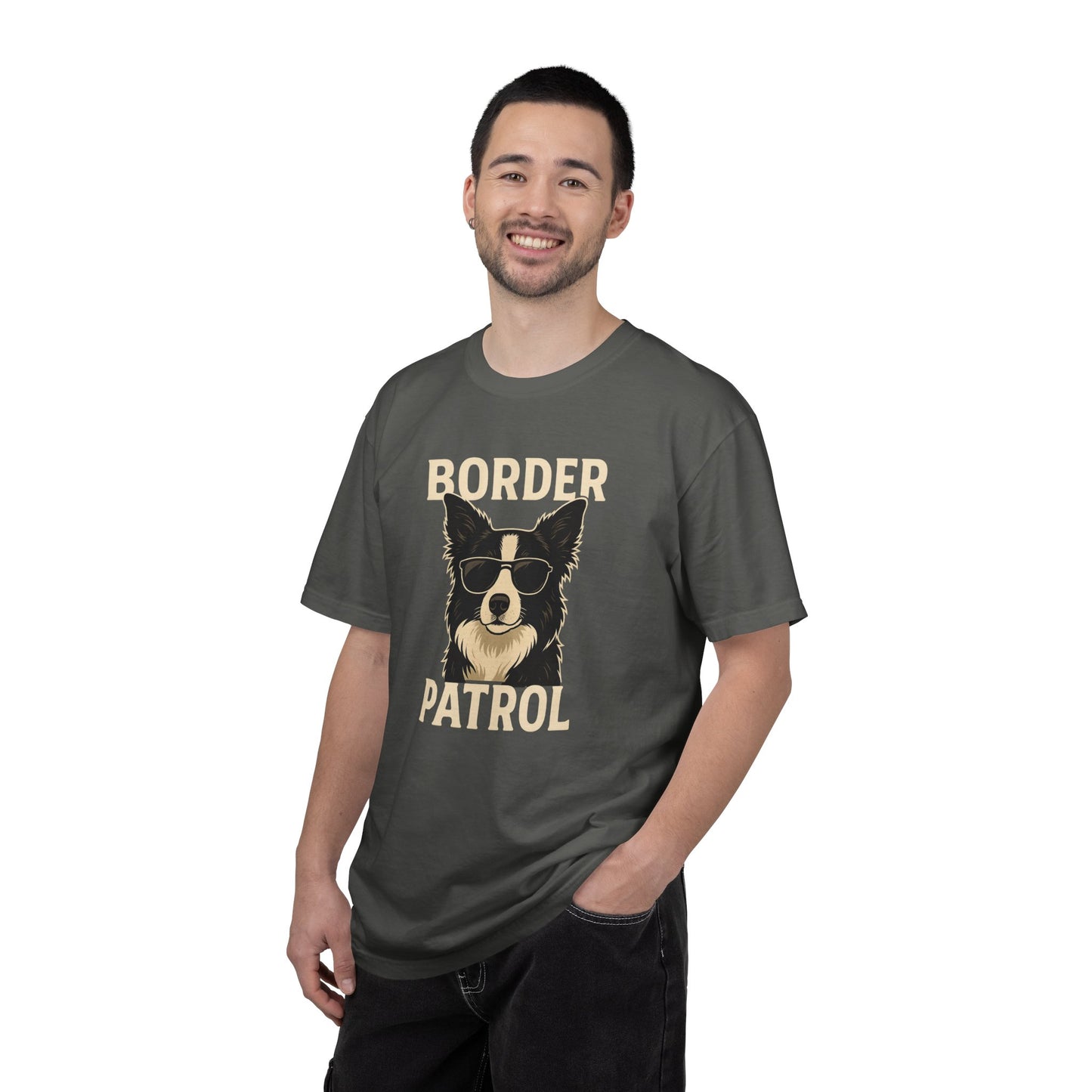 Border Patrol Border Collie Shirt, Funny Border Collie Dog Lover Gift