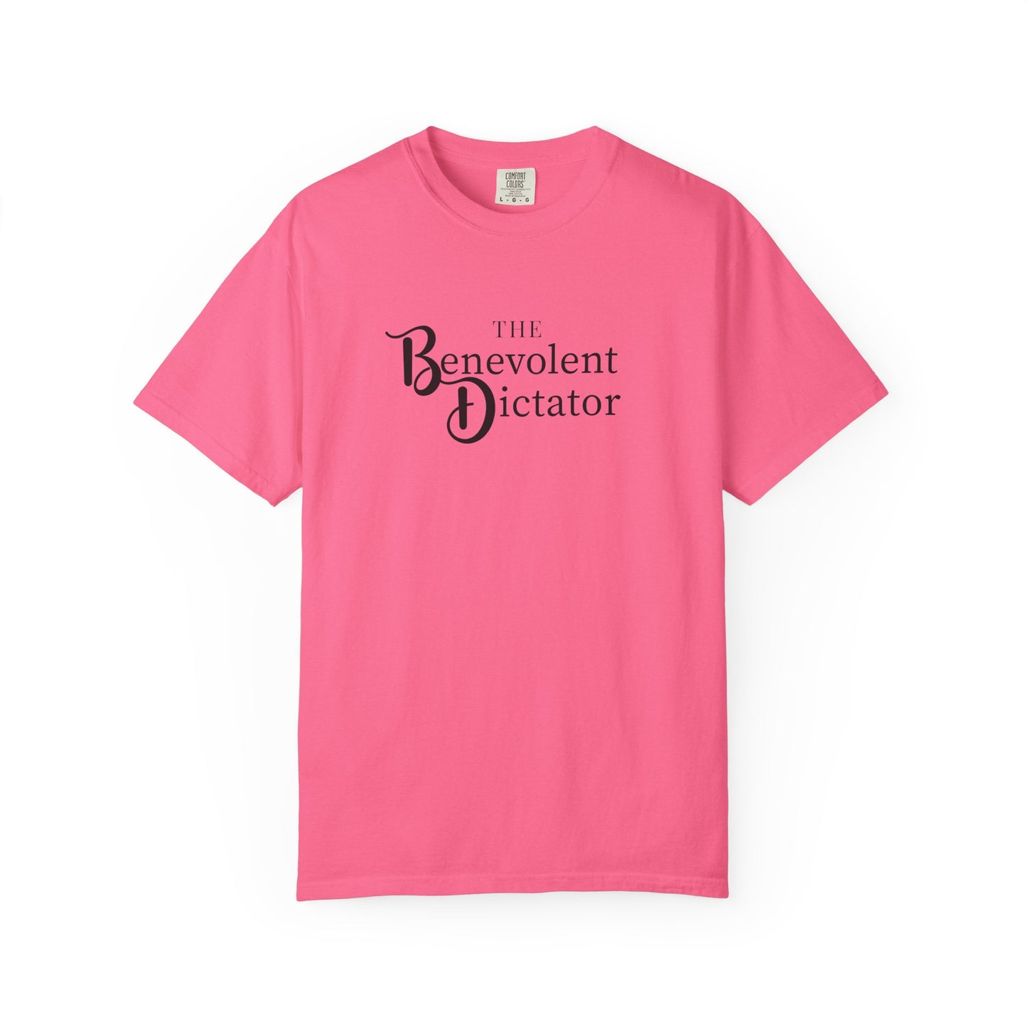 Benevolent Dictator T-Shirt — Retro Script Graphic Tee