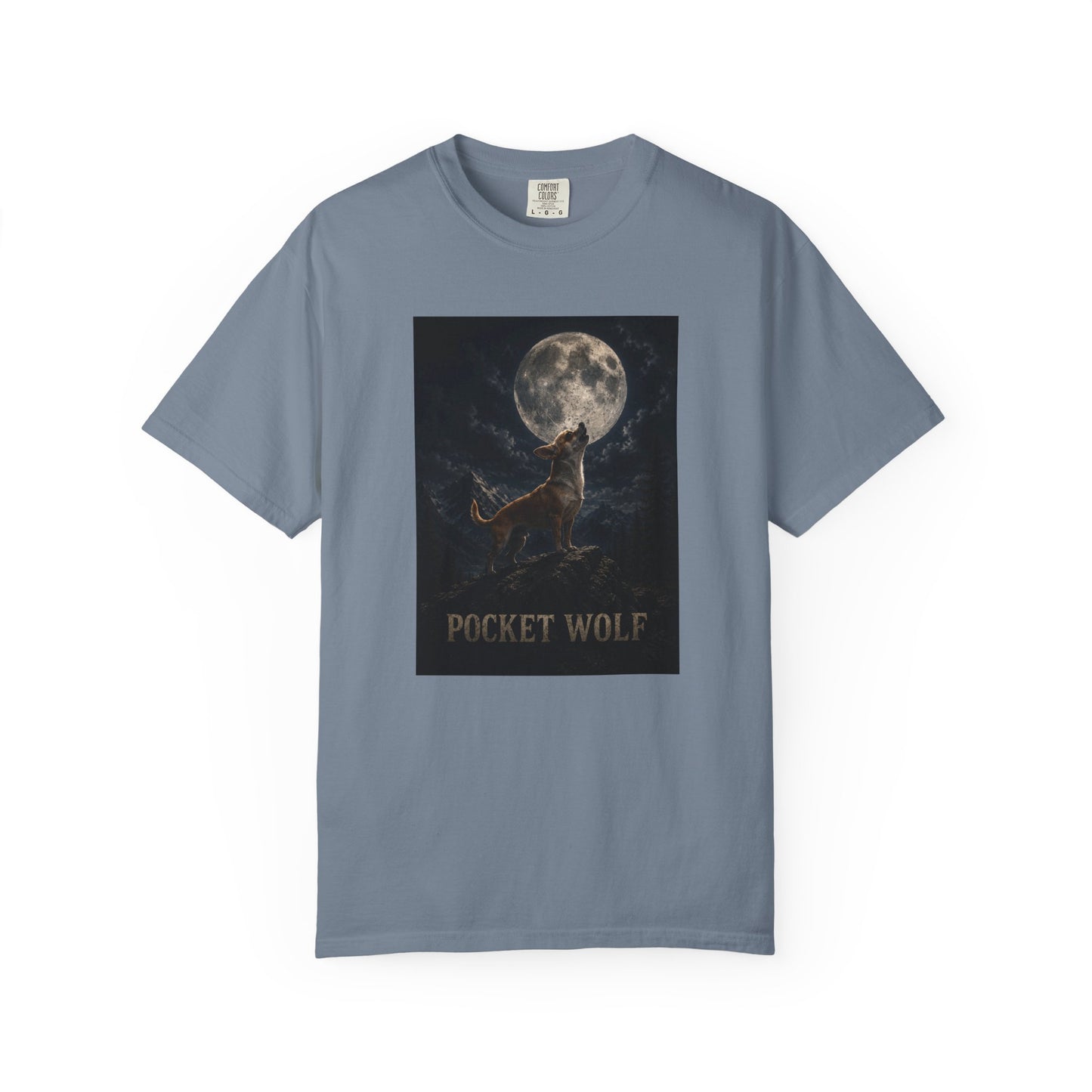 Pocket Wolf Chihuahua Howling T-Shirt