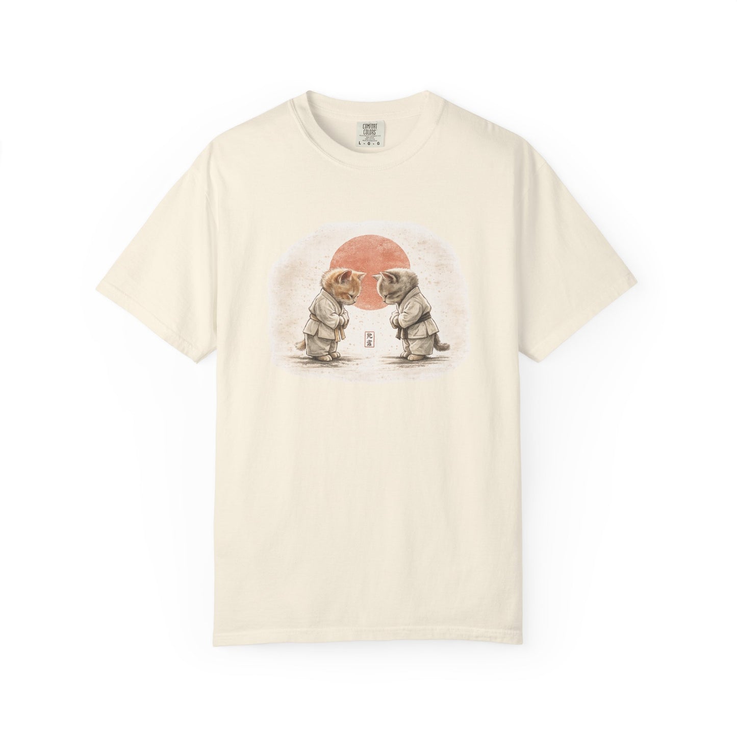Vintage Dojo Kittens T-Shirt — Bowing Kittens Martial Arts Tee