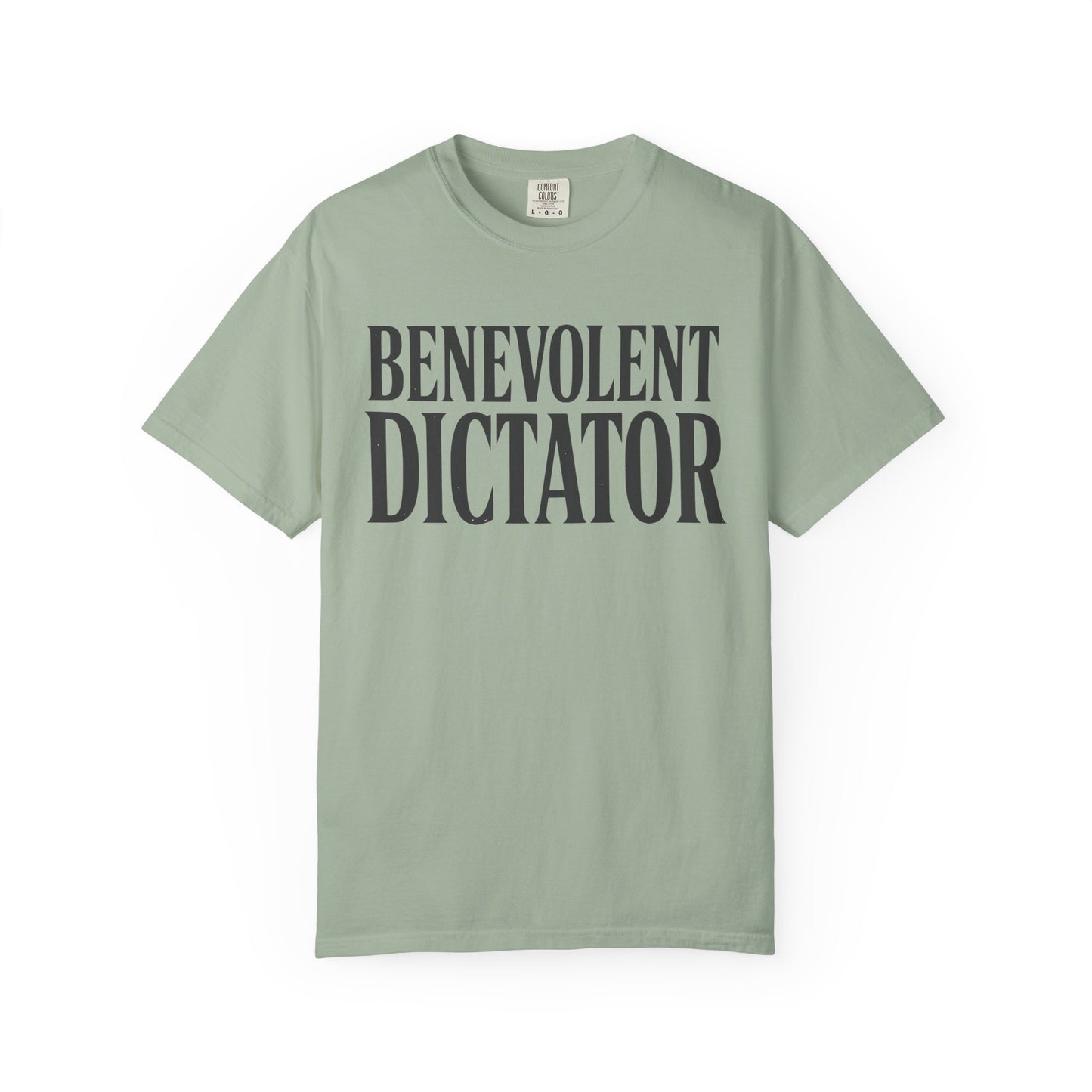 Benevolent Dictator T-Shirt Vintage Typography Graphic Tee