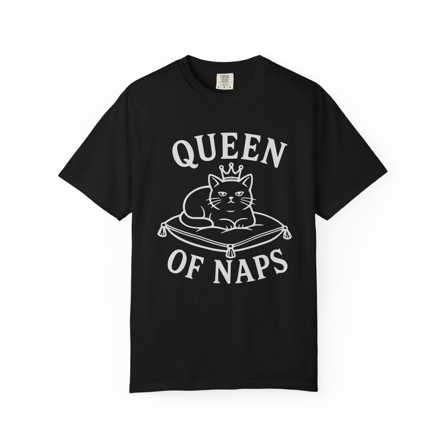 Queen of Naps Cat T-Shirt