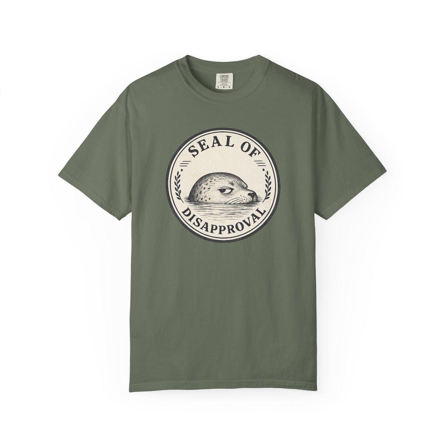 Seal of Disapproval Retro Badge T-Shirt