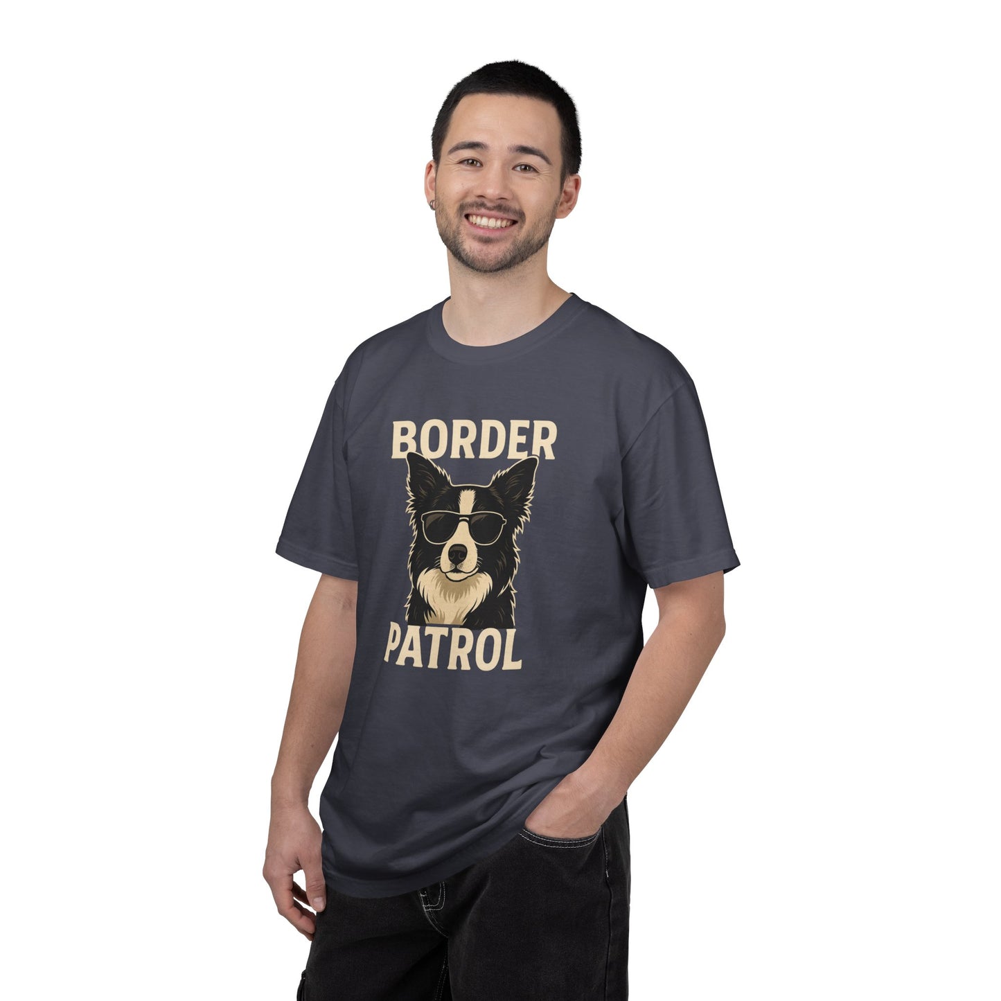 Border Patrol Border Collie Shirt, Funny Border Collie Dog Lover Gift