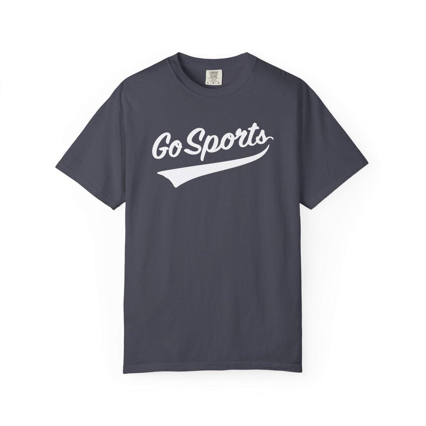 Go Sports Shirt | Funny Anti-Sports Graphic Tee | Minimalist Comfort Colors® T-Shirt