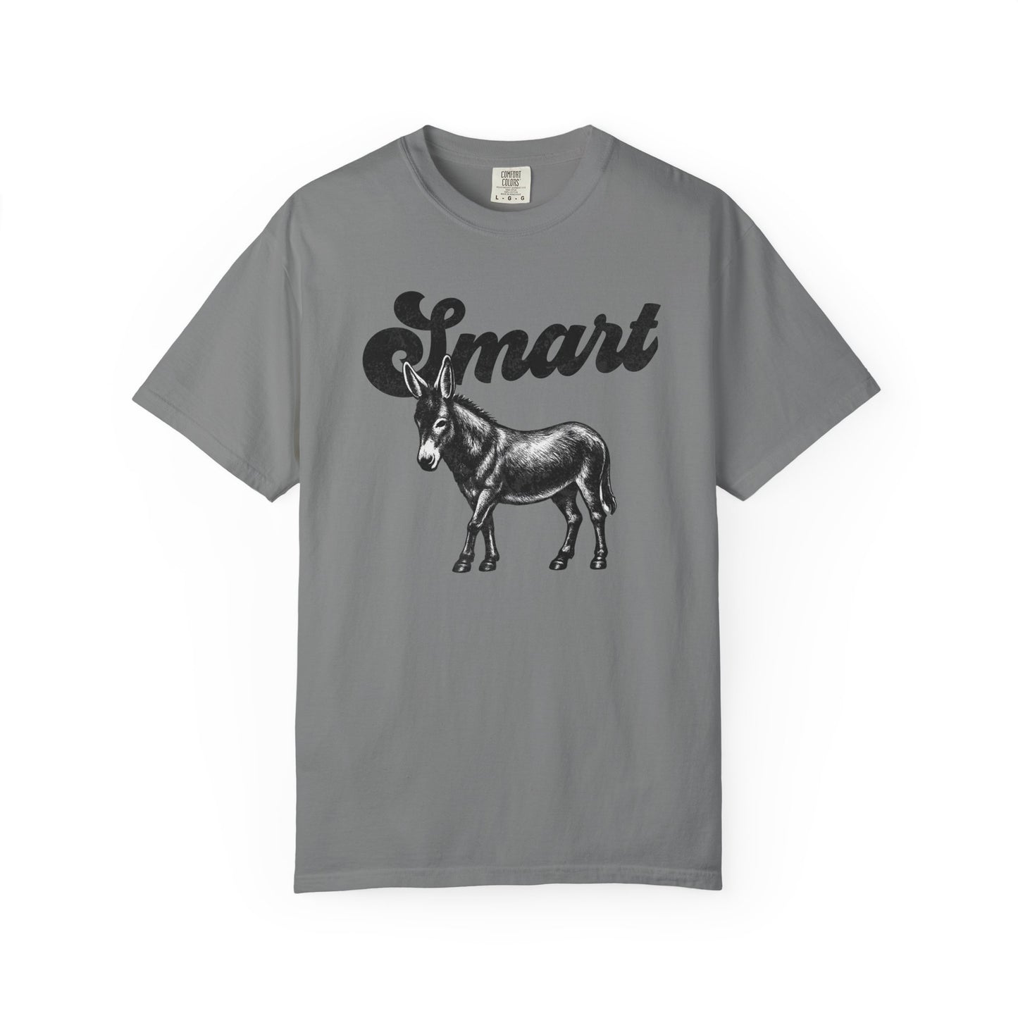 Smart Ass Donkey Funny Vintage Retro Graphic T-Shirt