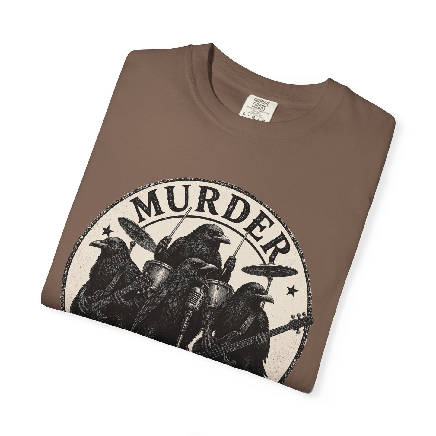 Murder World Tour Crow T-Shirt | Funny Crow Graphic Tee