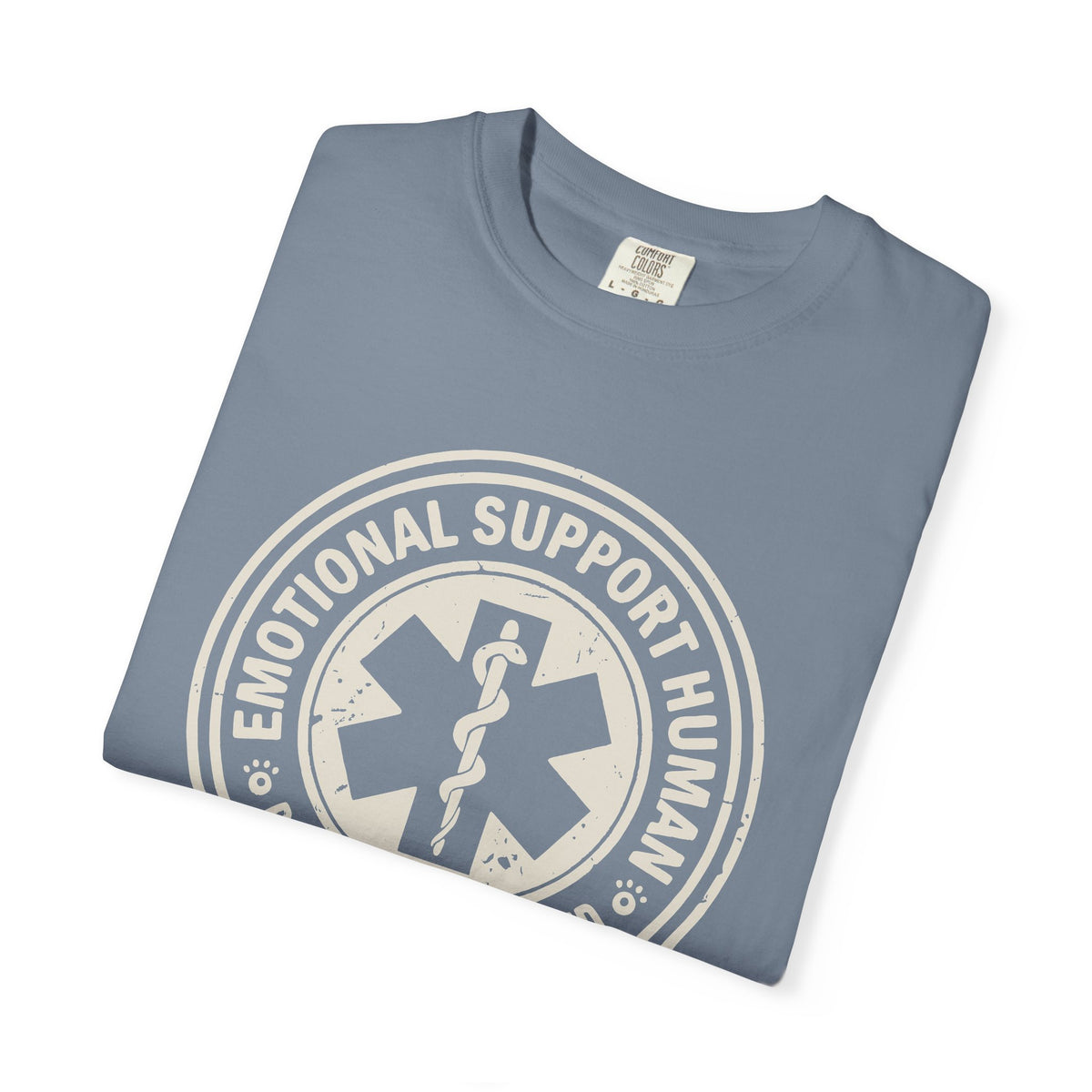 Emotional Support Human T-Shirt — “Petting Encouraged”