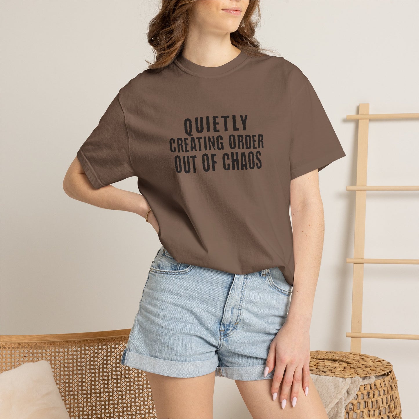 Quietly Creating Order Out of Chaos Tee