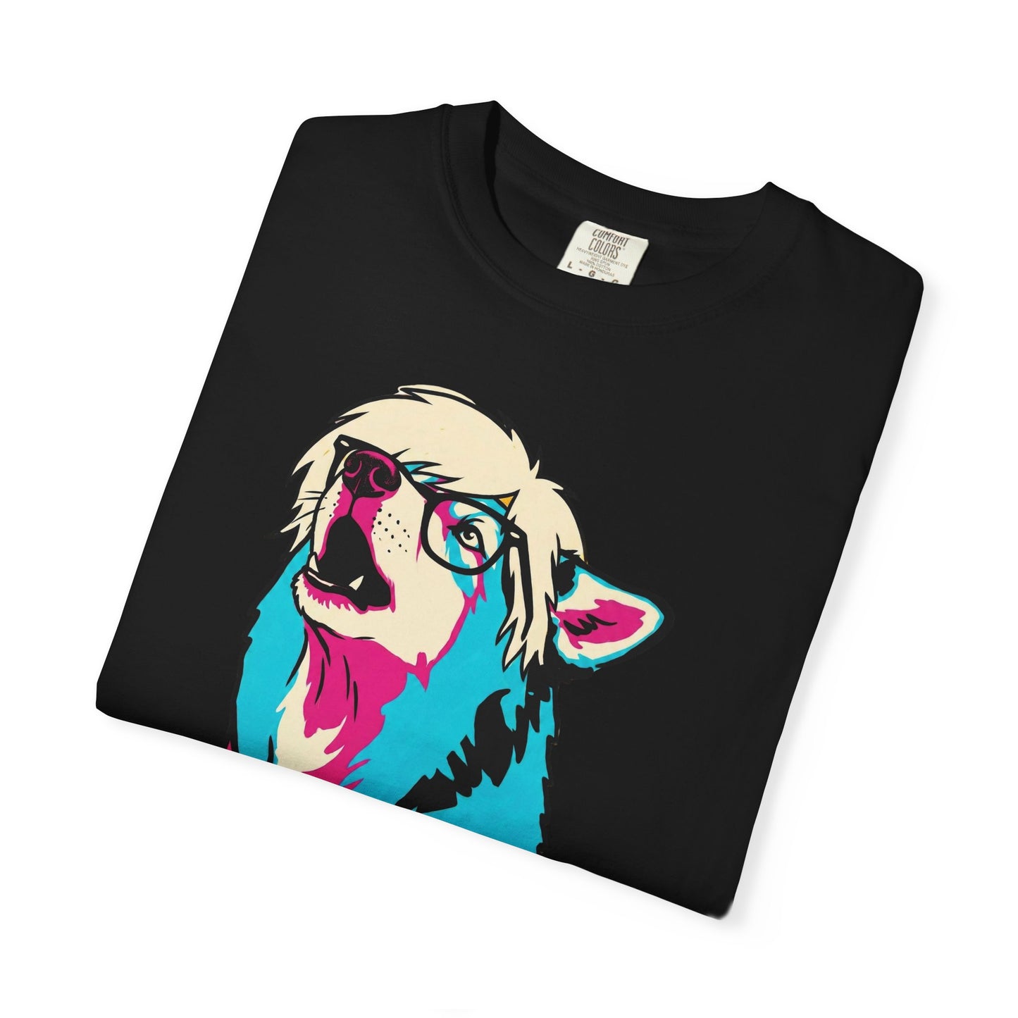 Andy Warhowl Dog Shirt | Funny Pop Art Dog T-Shirt | Vintage-Inspired Andy Warhowl Graphic Tee | Comfort Colors®