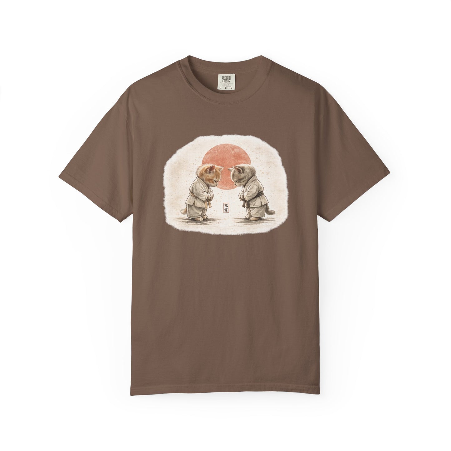 Vintage Dojo Kittens T-Shirt — Bowing Kittens Martial Arts Tee