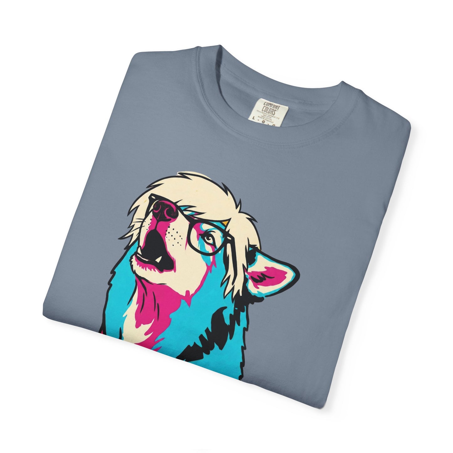 Andy Warhowl Dog Shirt | Funny Pop Art Dog T-Shirt | Vintage-Inspired Andy Warhowl Graphic Tee | Comfort Colors®