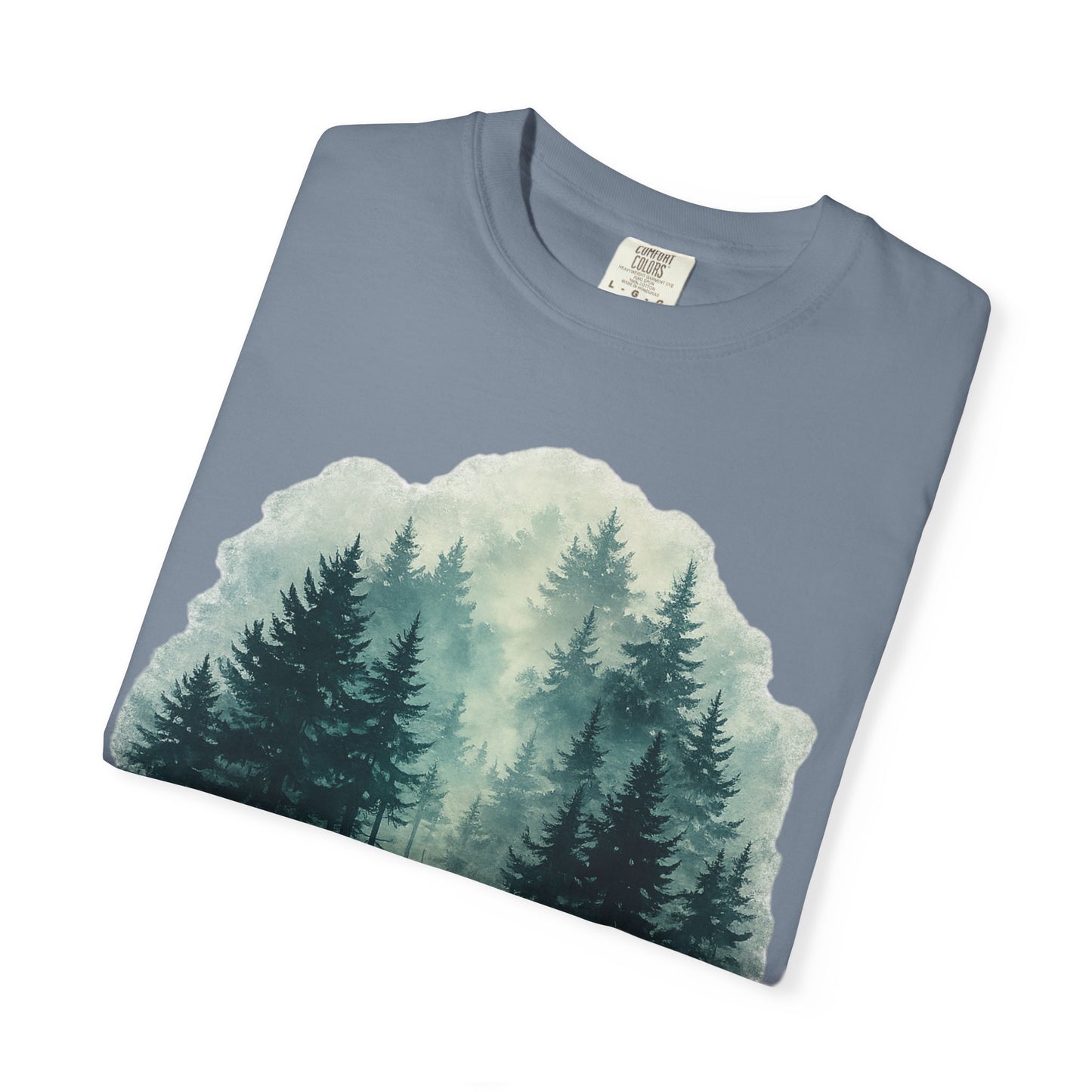 Forest Trees Calming Art T-Shirt