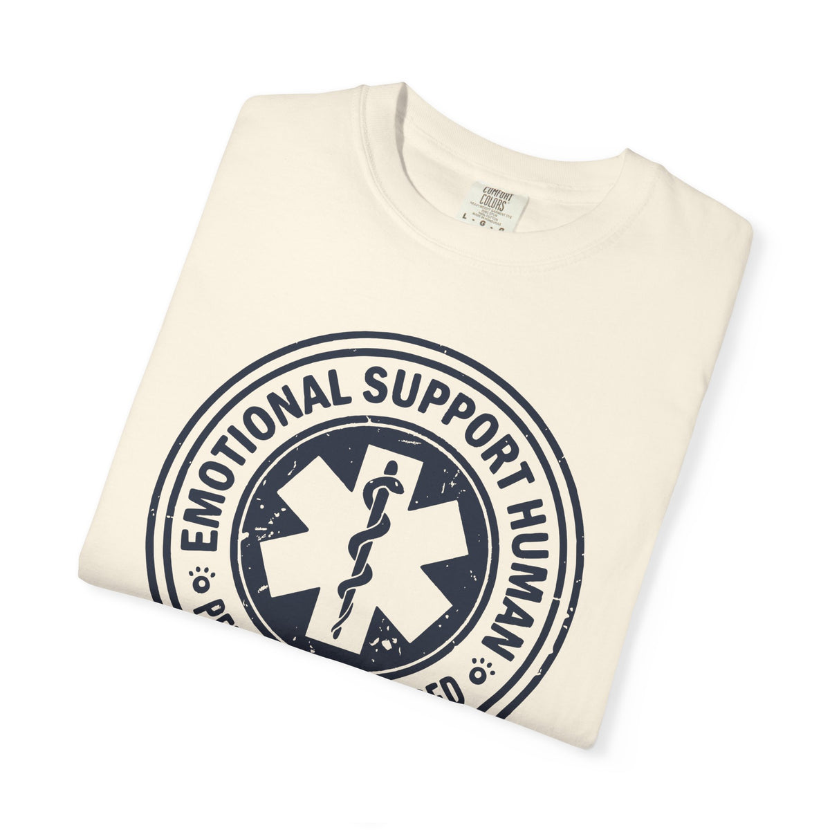 Emotional Support Human T-Shirt — “Petting Encouraged”