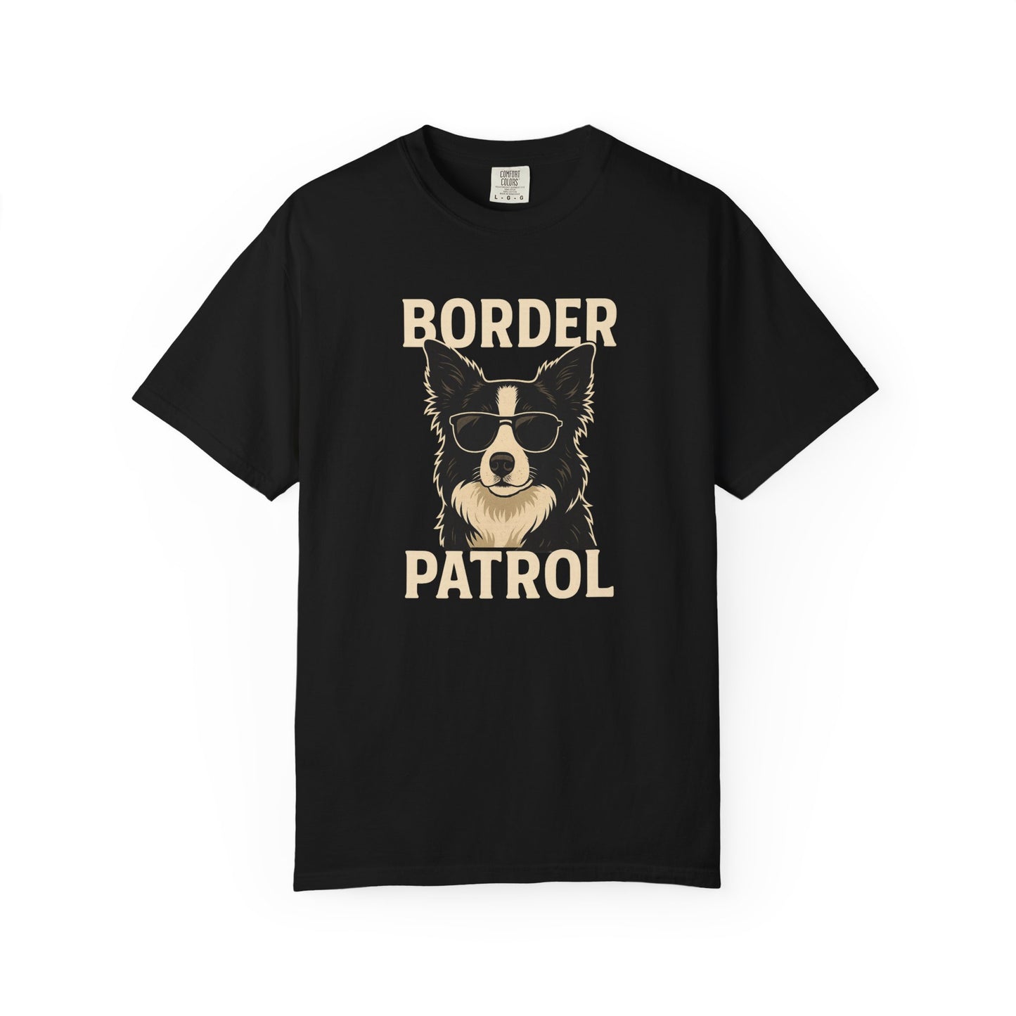 Border Patrol Border Collie Shirt, Funny Border Collie Dog Lover Gift