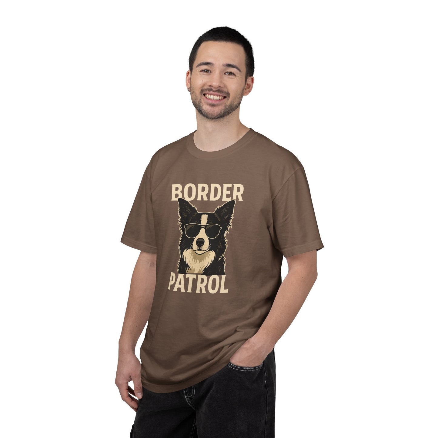 Border Patrol Border Collie Shirt, Funny Border Collie Dog Lover Gift