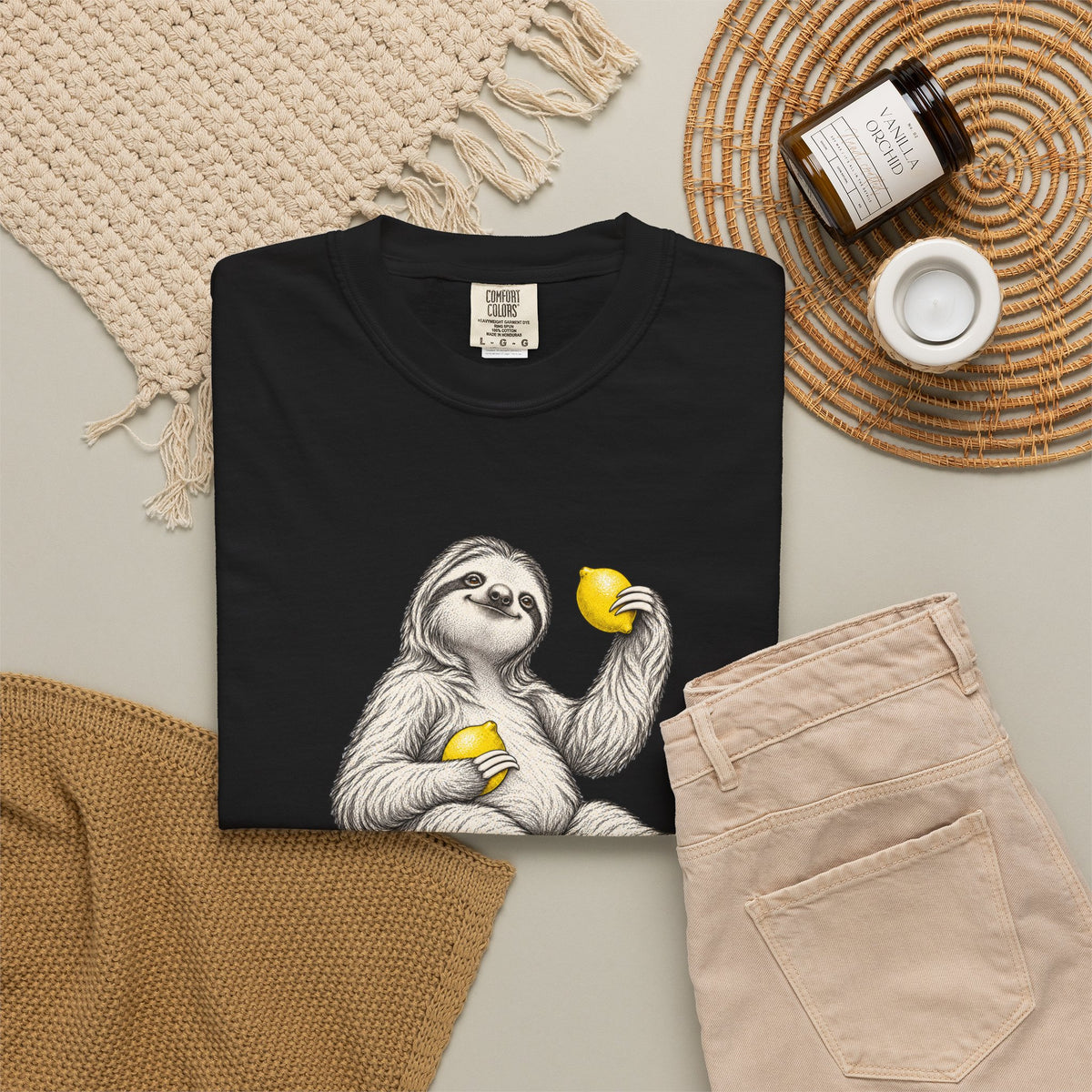 When Life Gives You Lemons Sloth T-Shirt