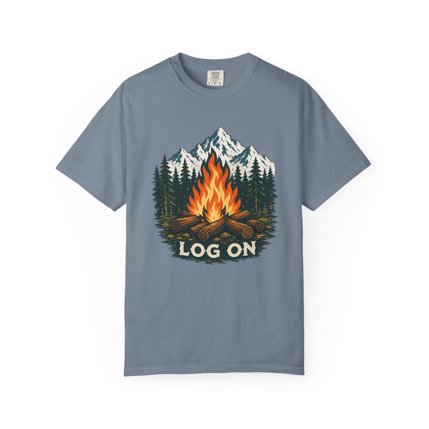 Campfire 'LOG ON' T-Shirt