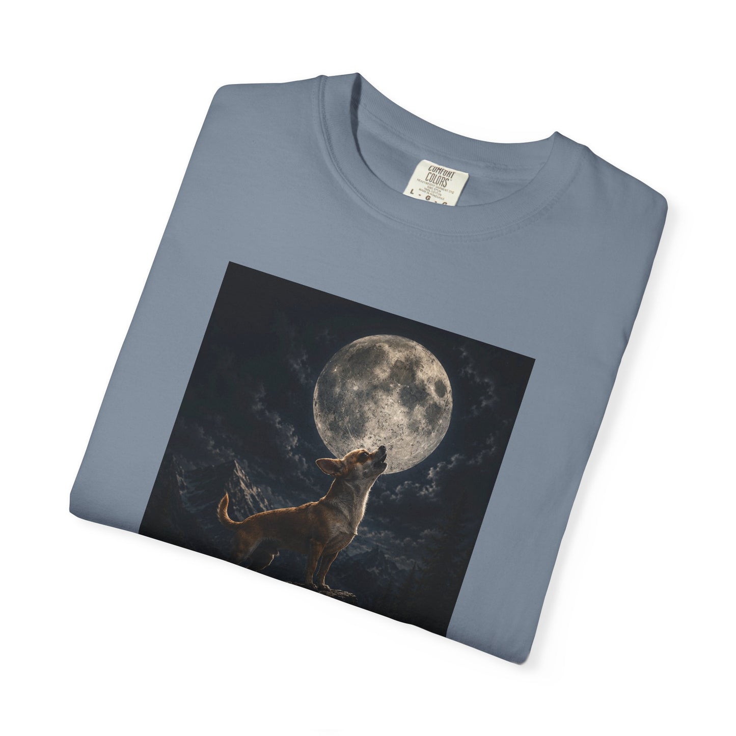 Pocket Wolf Chihuahua Howling T-Shirt