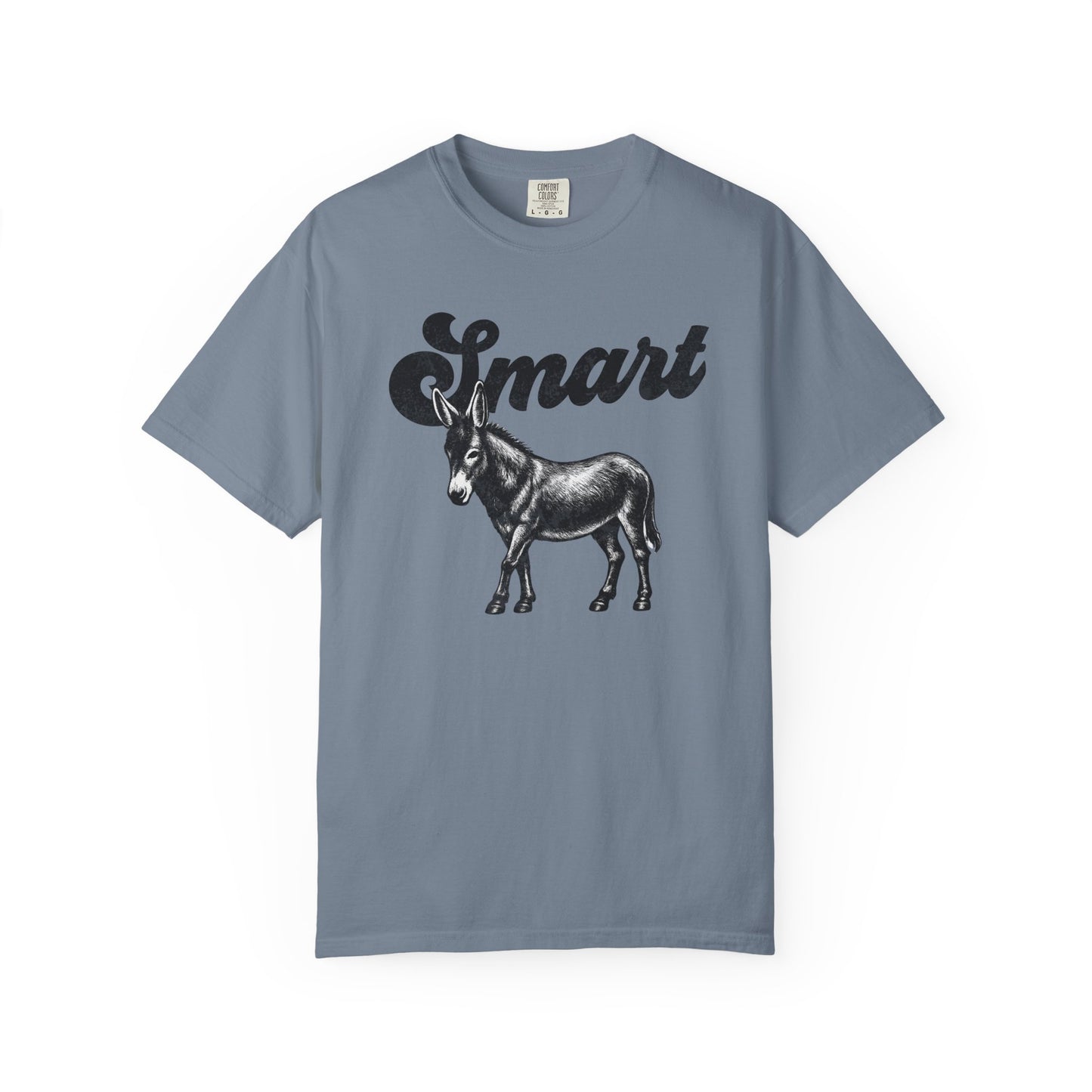 Smart Ass Donkey Funny Vintage Retro Graphic T-Shirt