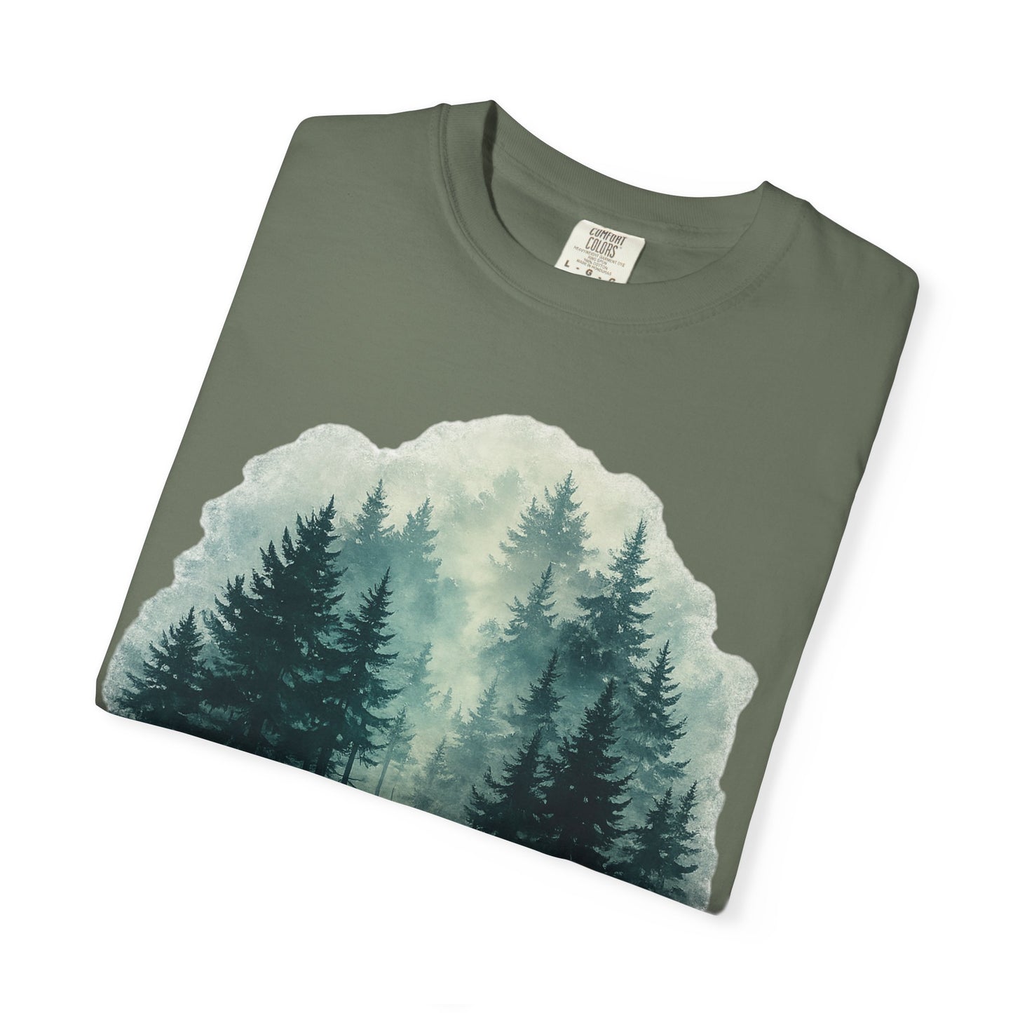 Forest Trees Calming Art T-Shirt