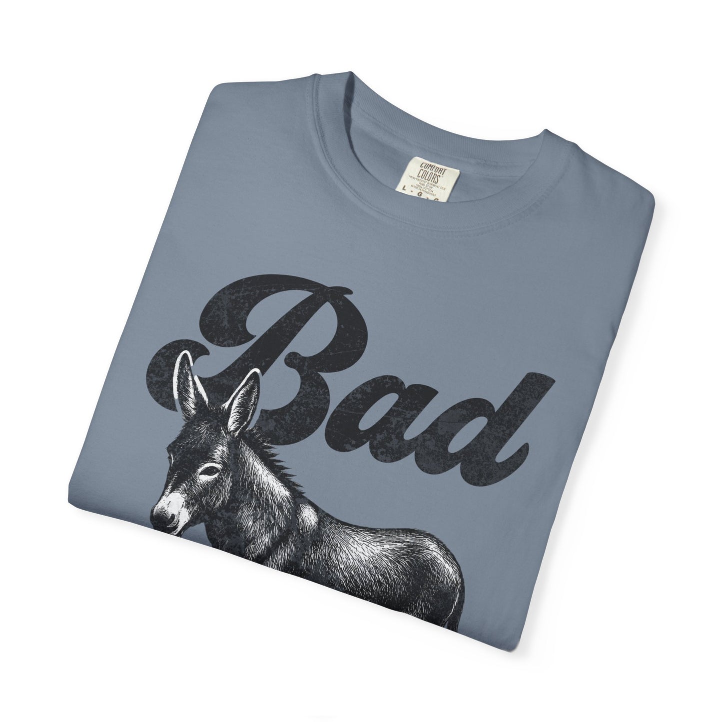 Funny Badass Donkey T-Shirt— Distressed Retro Vintage Graphic Tee