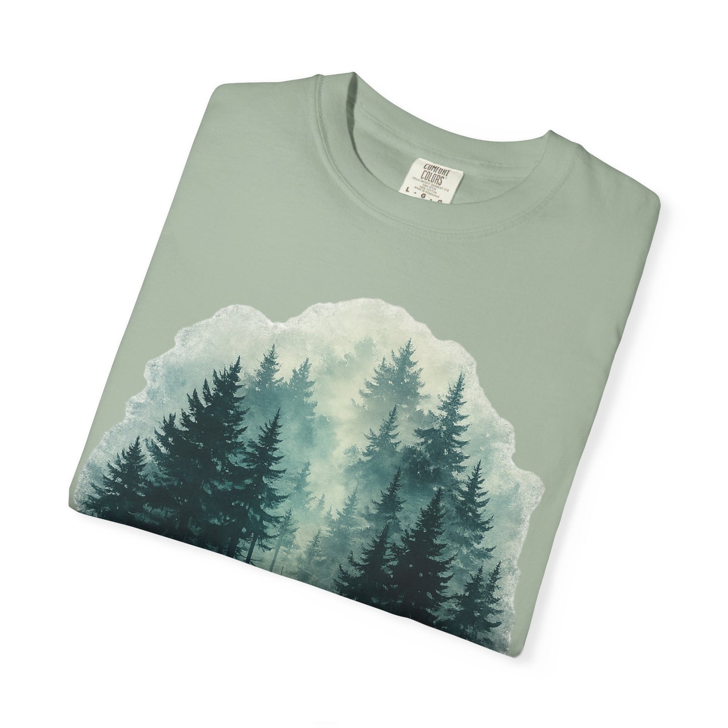 Forest Trees Calming Art T-Shirt