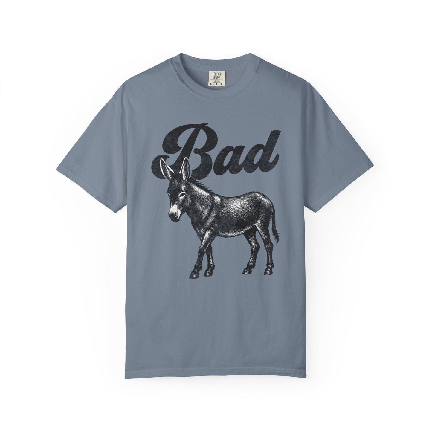 Funny Badass Donkey T-Shirt— Distressed Retro Vintage Graphic Tee