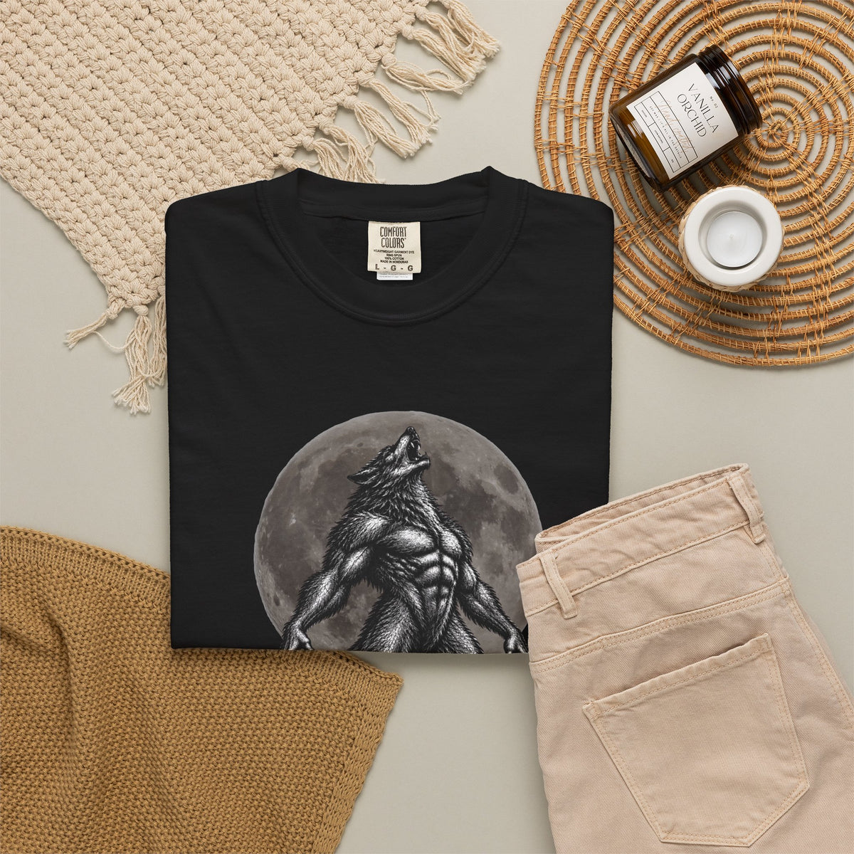 Splinter In My Toe Funny Werewolf Moon T-Shirt