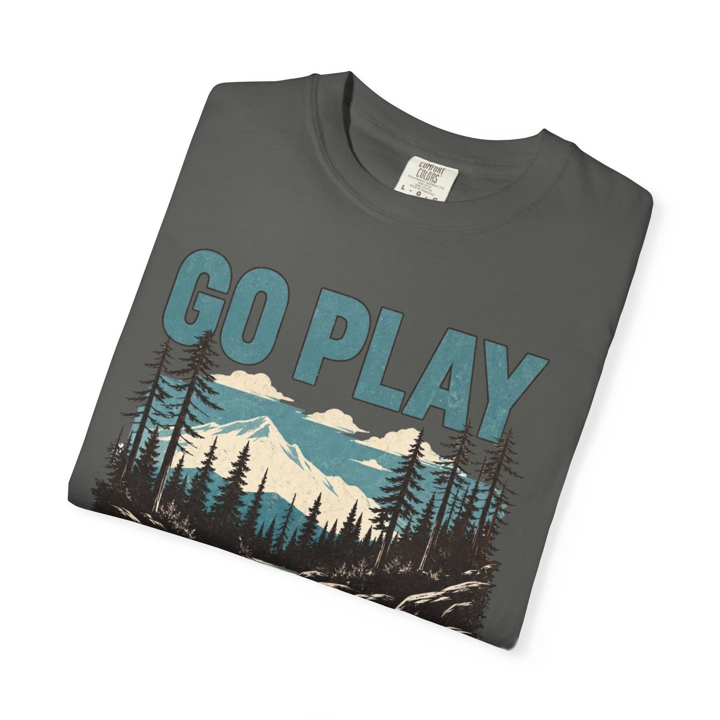 Go Play Outside Graphic T-Shirt — Outdoor Adventure Nature Tee