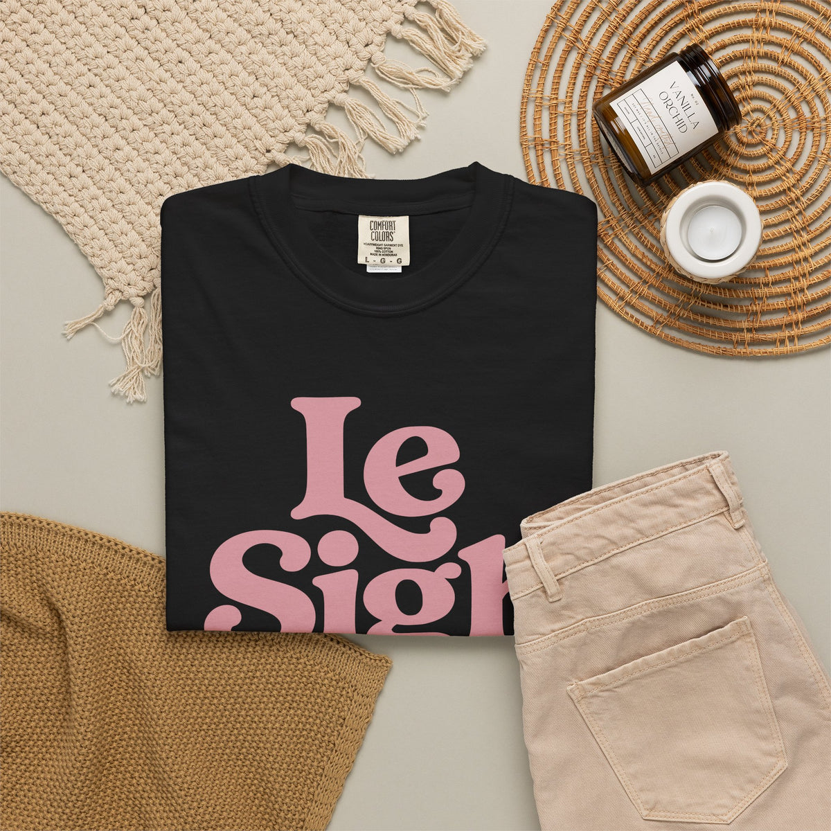 Vintage Le Sigh Retro Graphic Tee