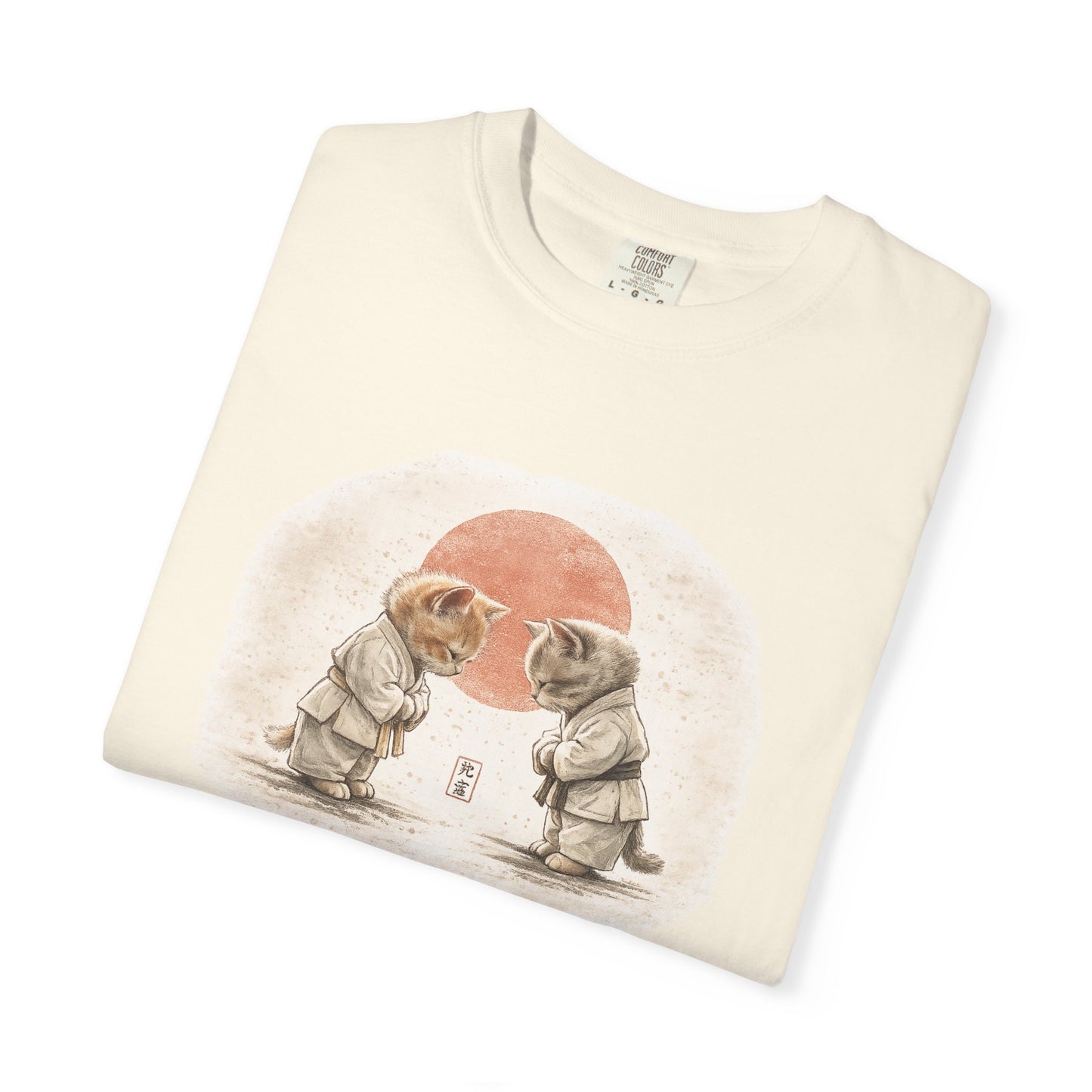 Vintage Dojo Kittens T-Shirt — Bowing Kittens Martial Arts Tee