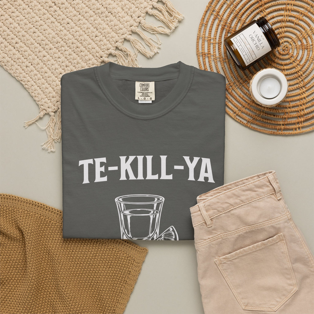 TE-KILL-YA Shirt - FunnyTequila Graphic Tee