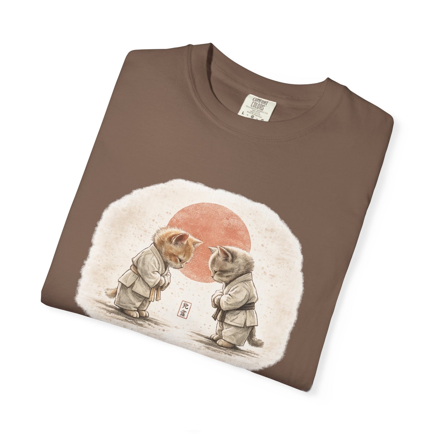 Vintage Dojo Kittens T-Shirt — Bowing Kittens Martial Arts Tee