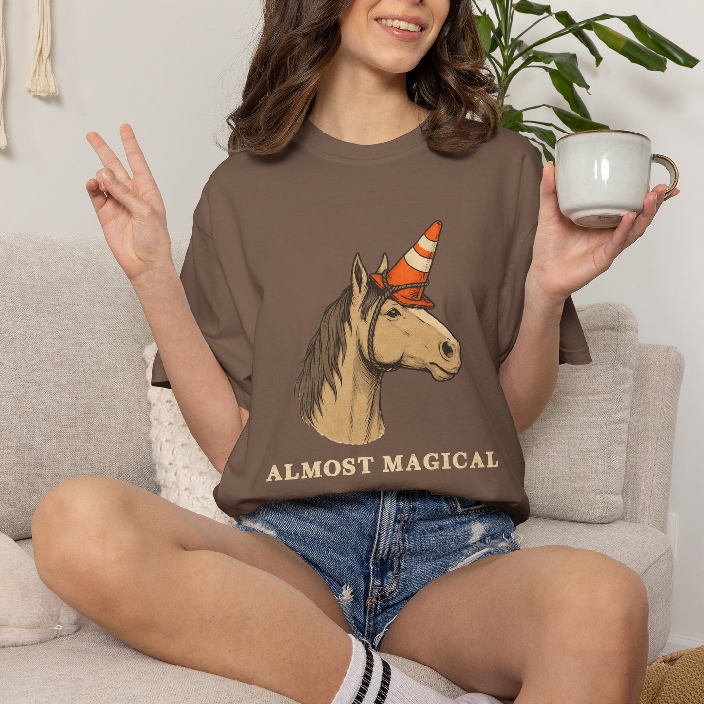 Almost Magical Horse Unicorn T-Shirt