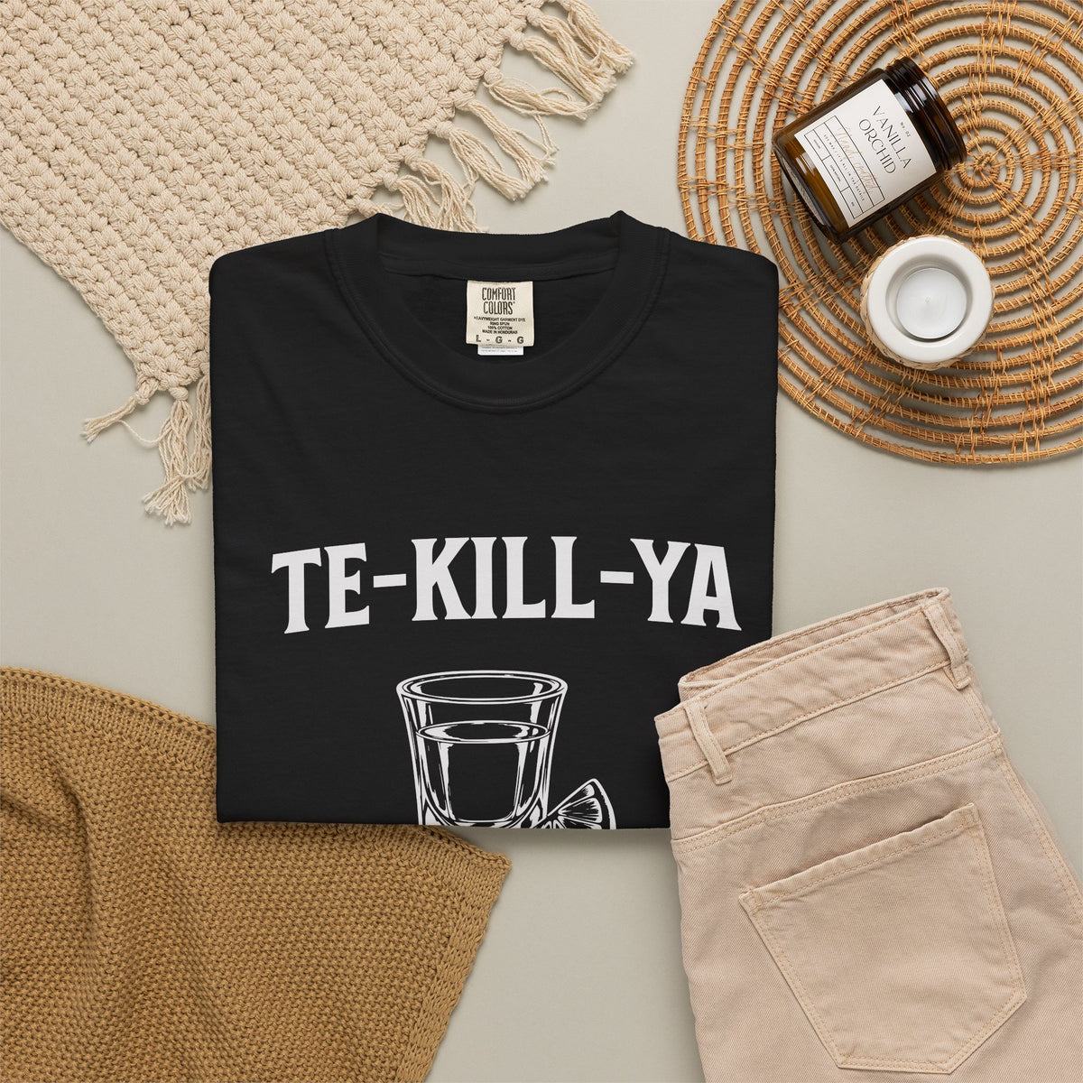 TE-KILL-YA Shirt - FunnyTequila Graphic Tee