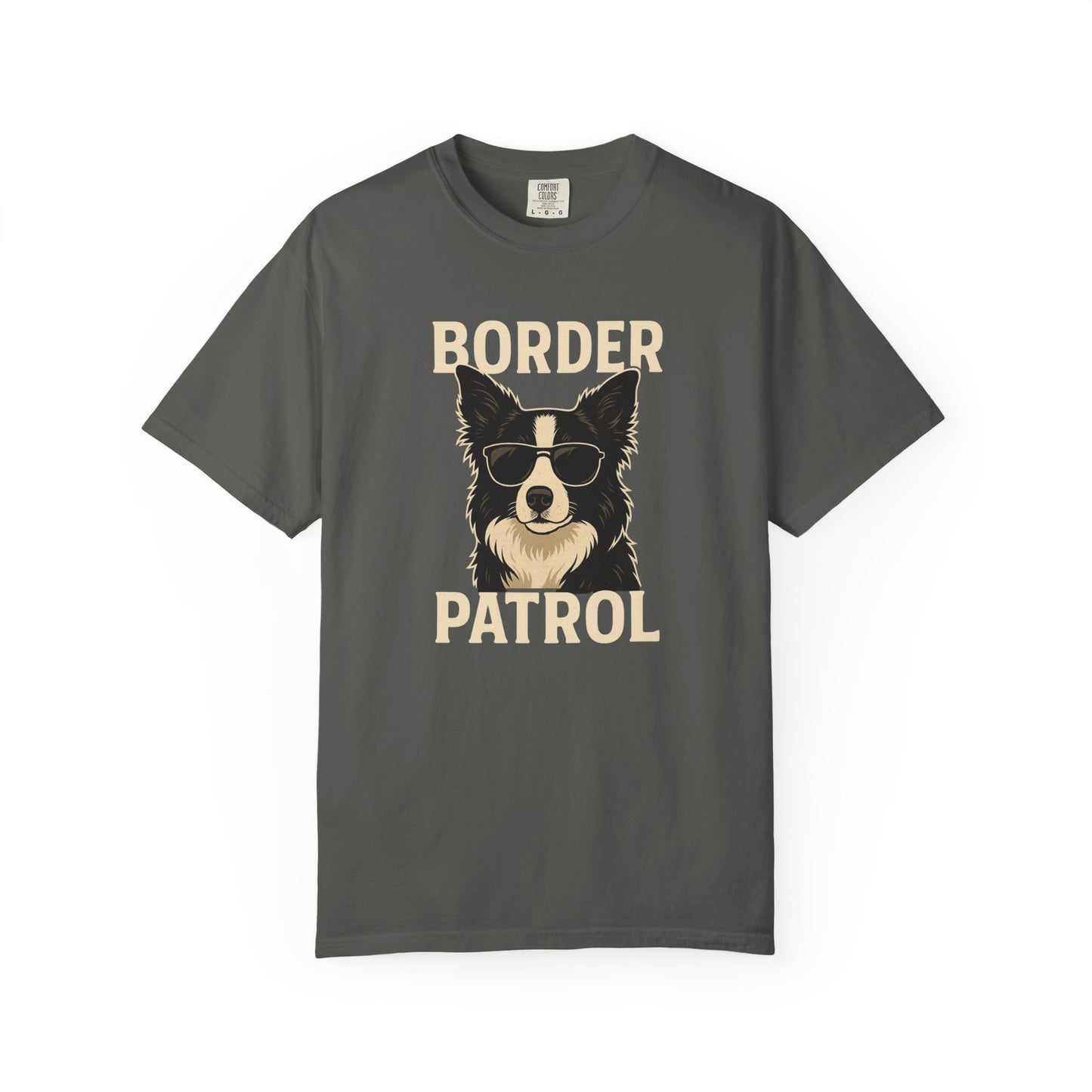 Border Patrol Border Collie Shirt, Funny Border Collie Dog Lover Gift