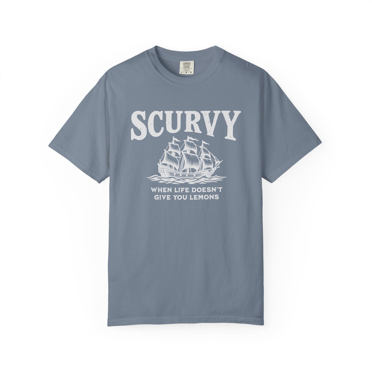 Scurvy 'When Life Doesn't Give You Lemons' Vintage Nautical Tee