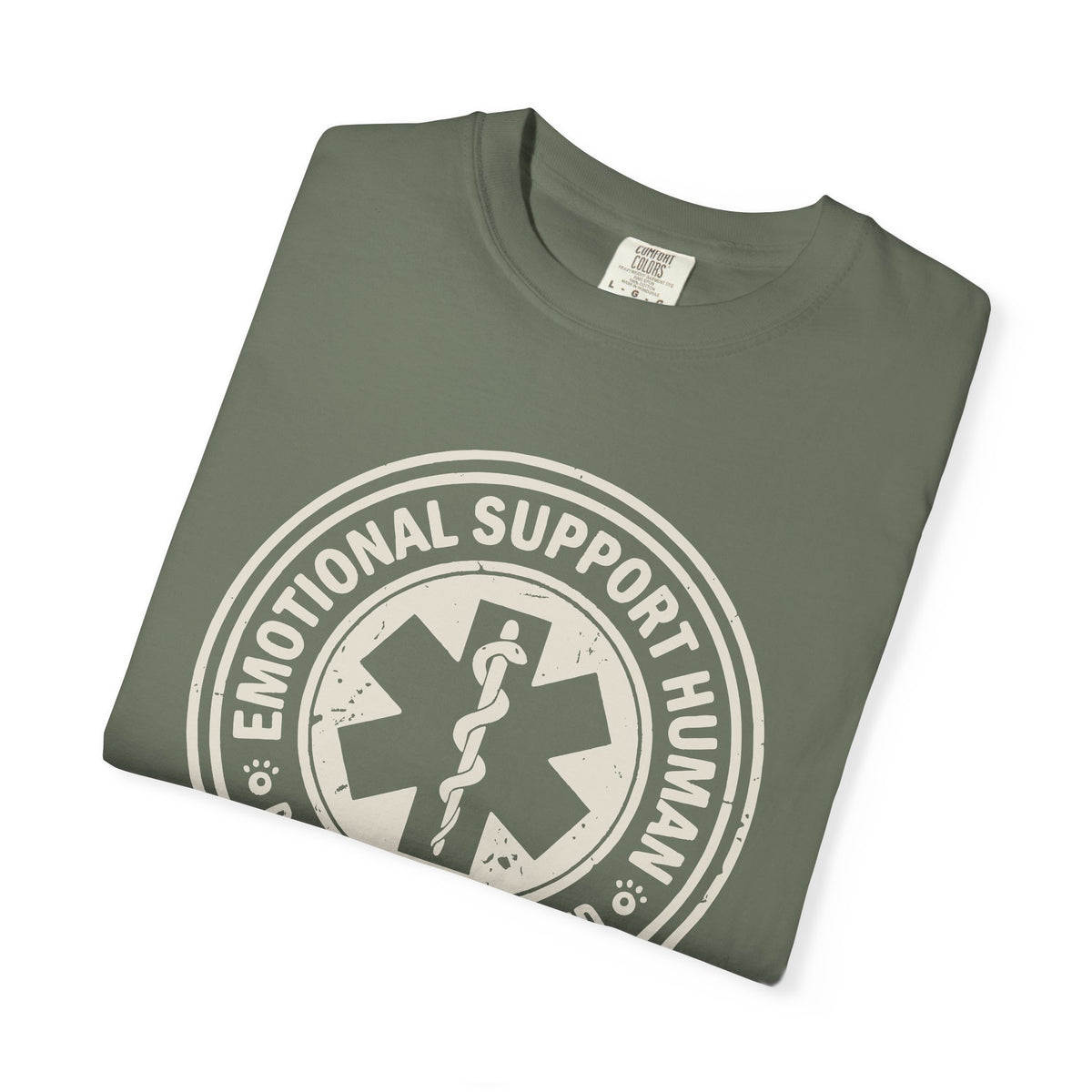 Emotional Support Human T-Shirt — “Petting Encouraged”