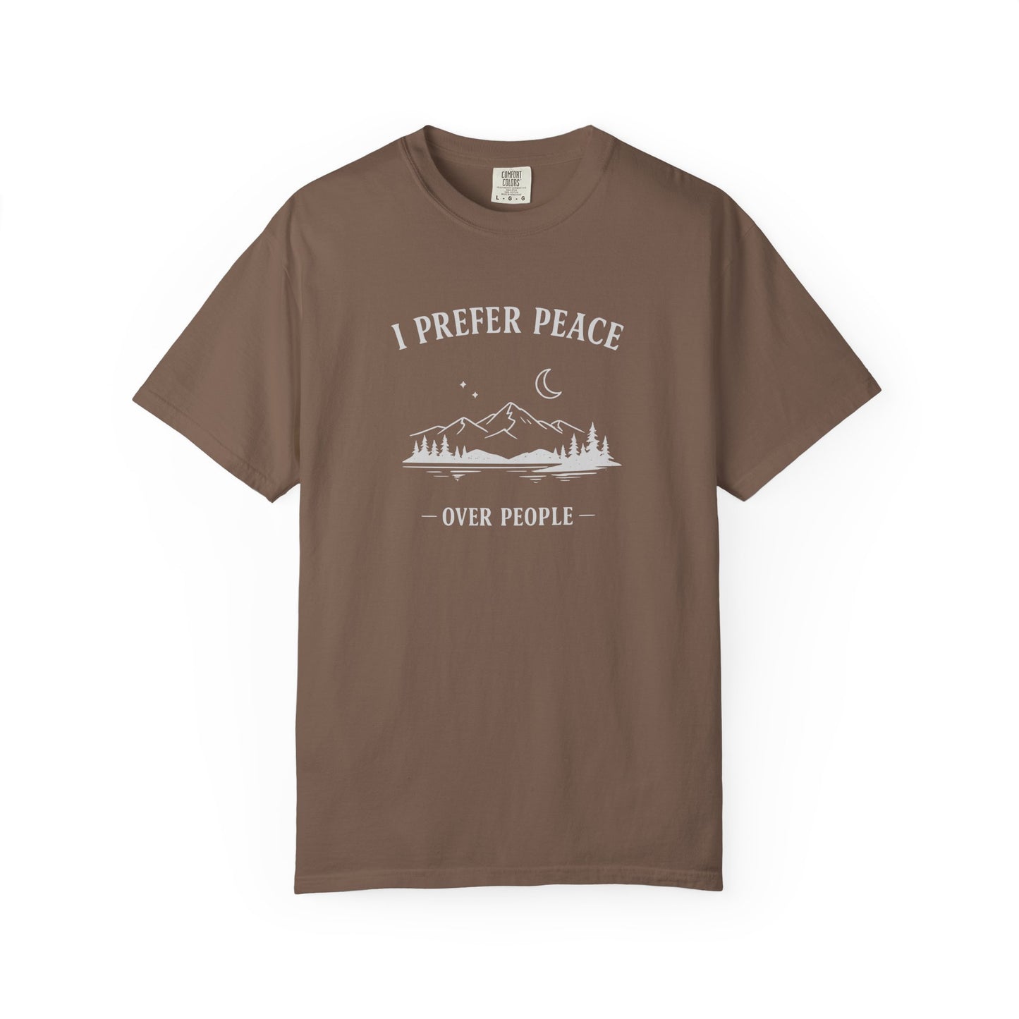 I Prefer Peace Over People Mountain Tee