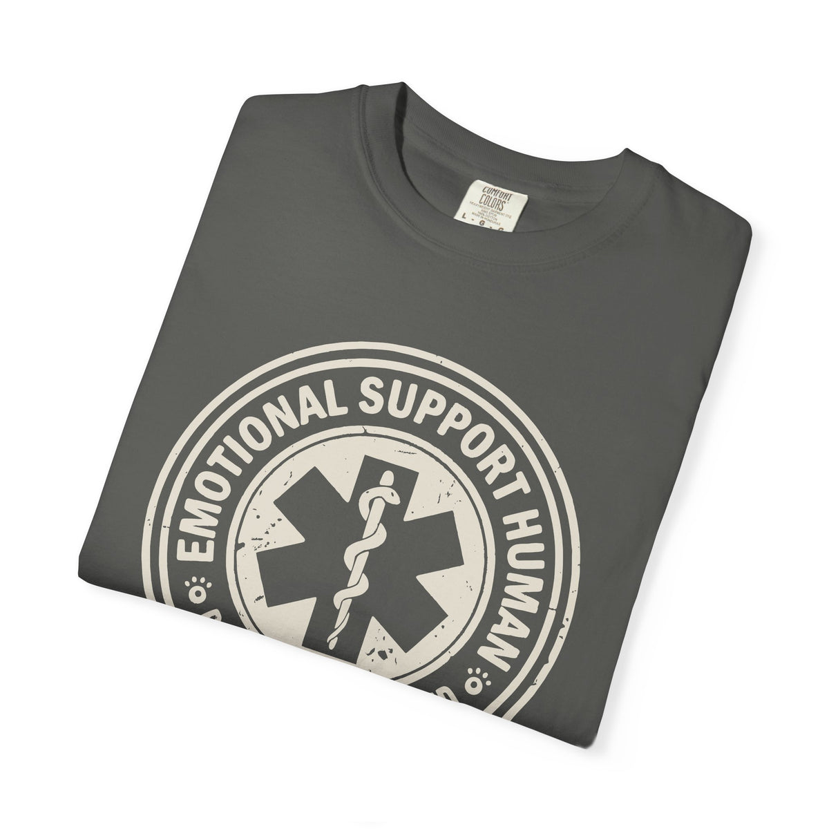 Emotional Support Human T-Shirt — “Petting Encouraged”