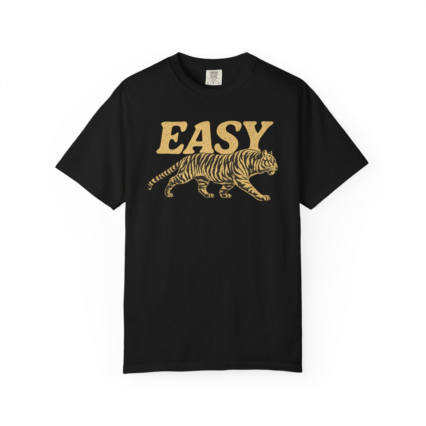 Easy Tiger Funny Retro Vintage Graphic T-Shirt