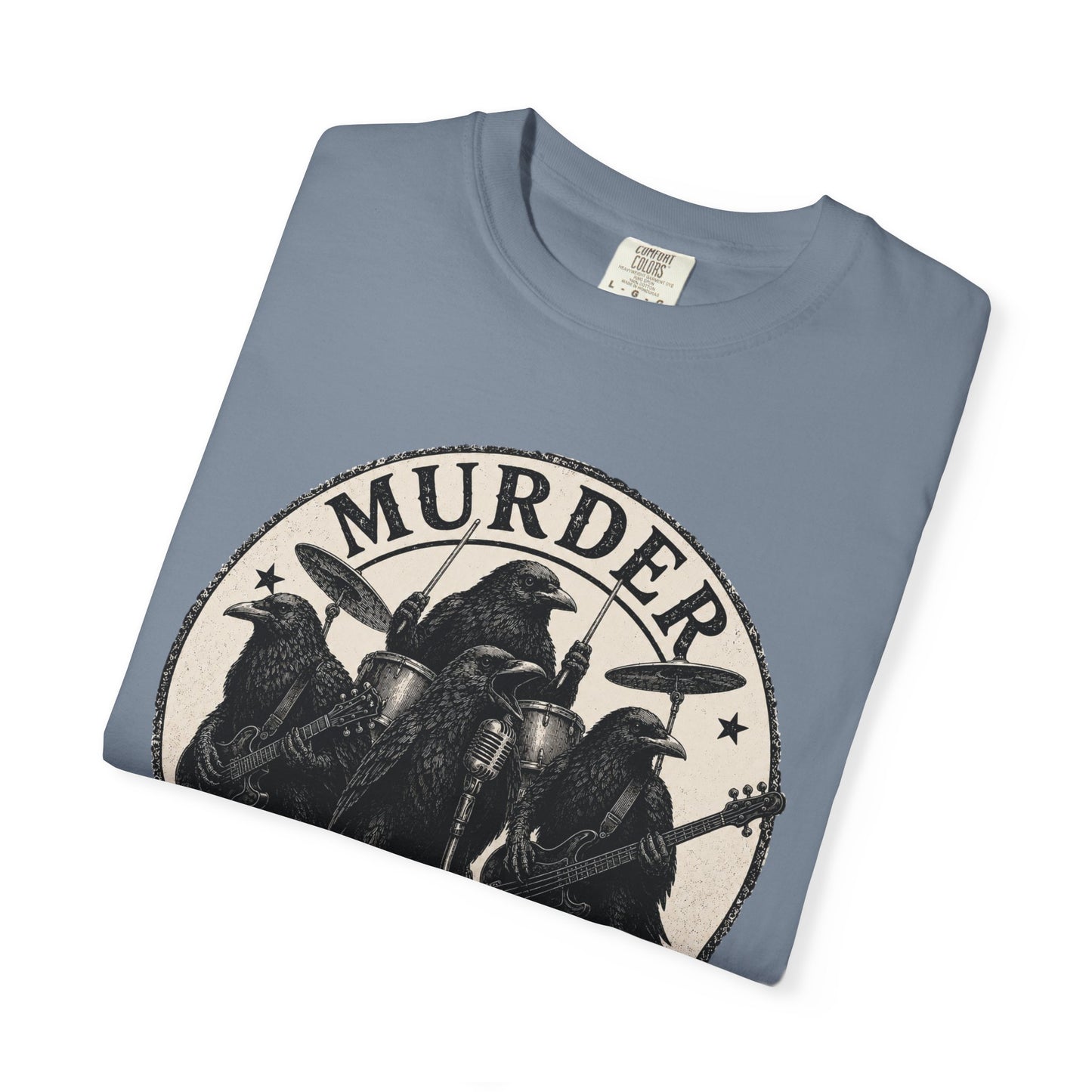 Murder World Tour Crow T-Shirt | Funny Crow Graphic Tee