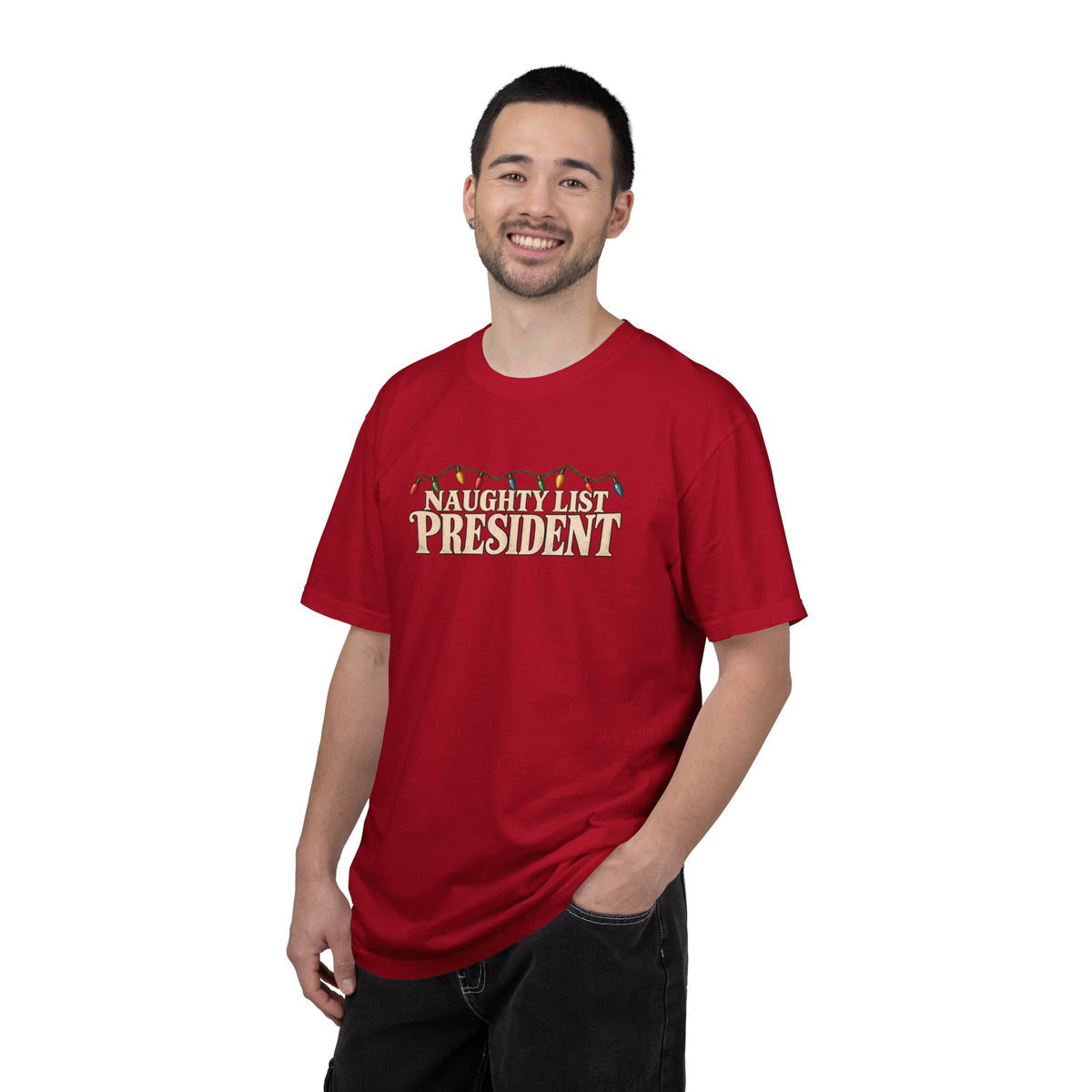 Naughty List President Christmas T-Shirt