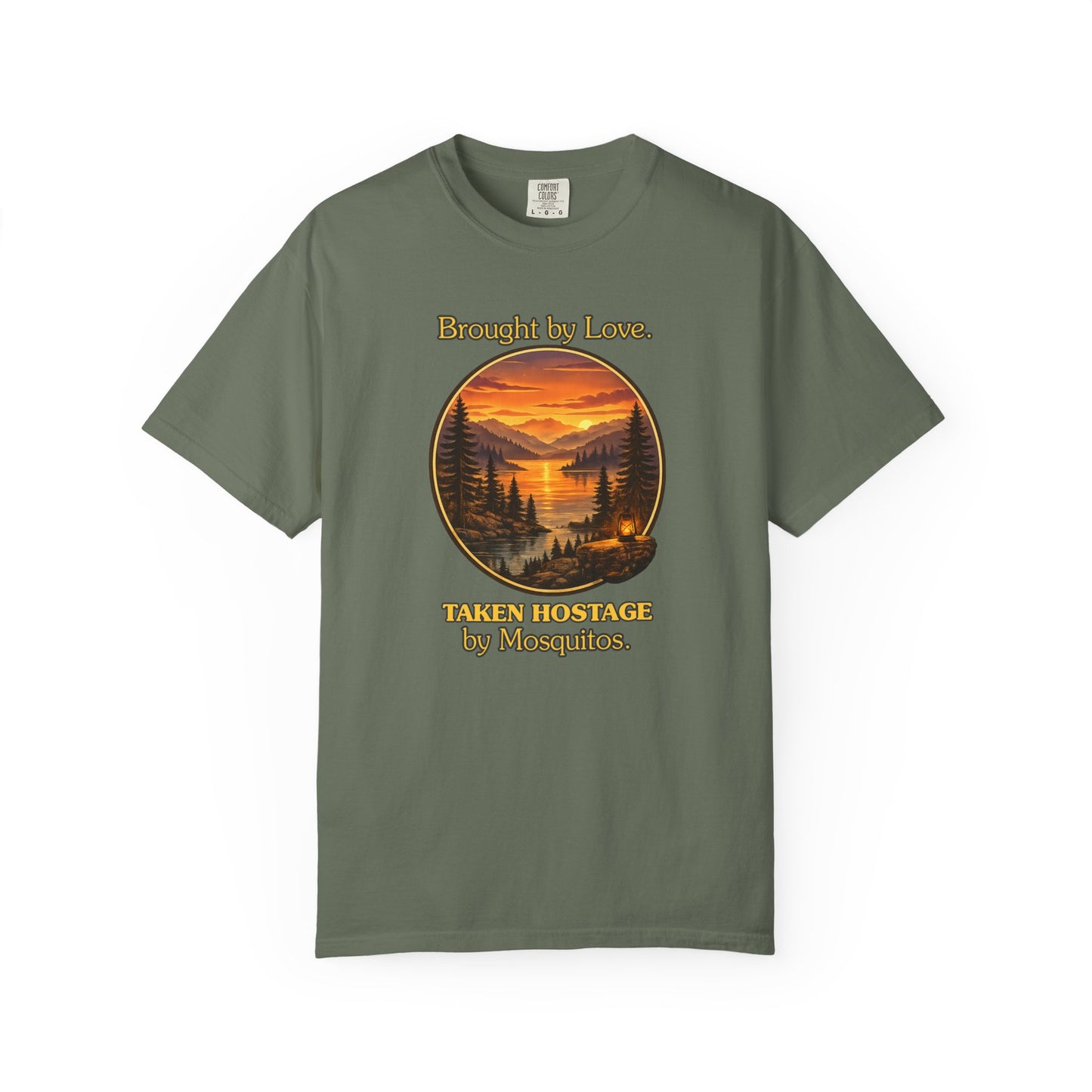 Great Outdoors Mosquito Humor T-Shirt — 'Tired of Getting Eaten Alive'