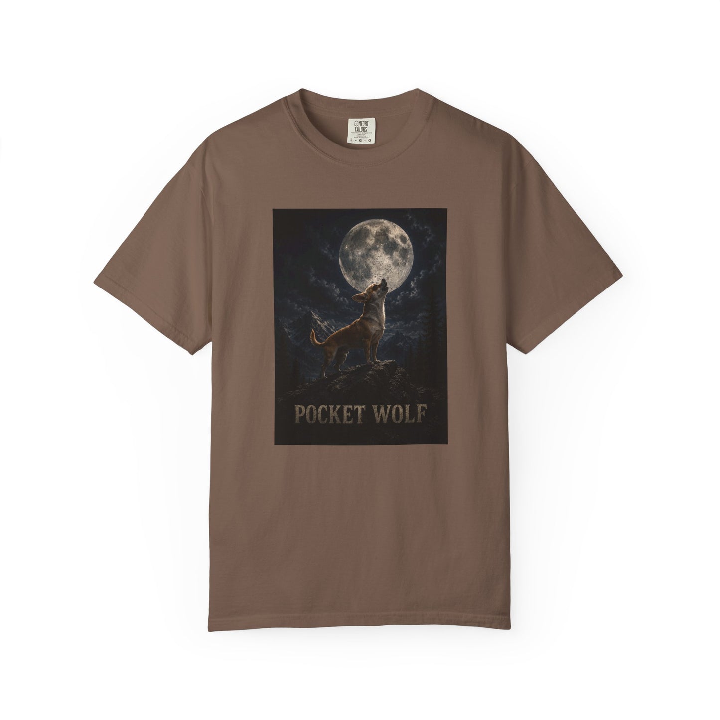 Pocket Wolf Chihuahua Howling T-Shirt