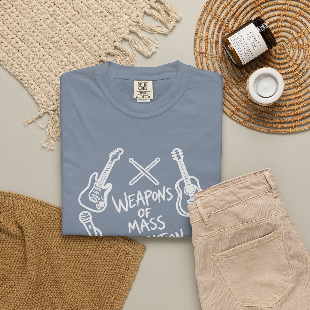 Weapons of Mass Creation T-Shirt Music Design