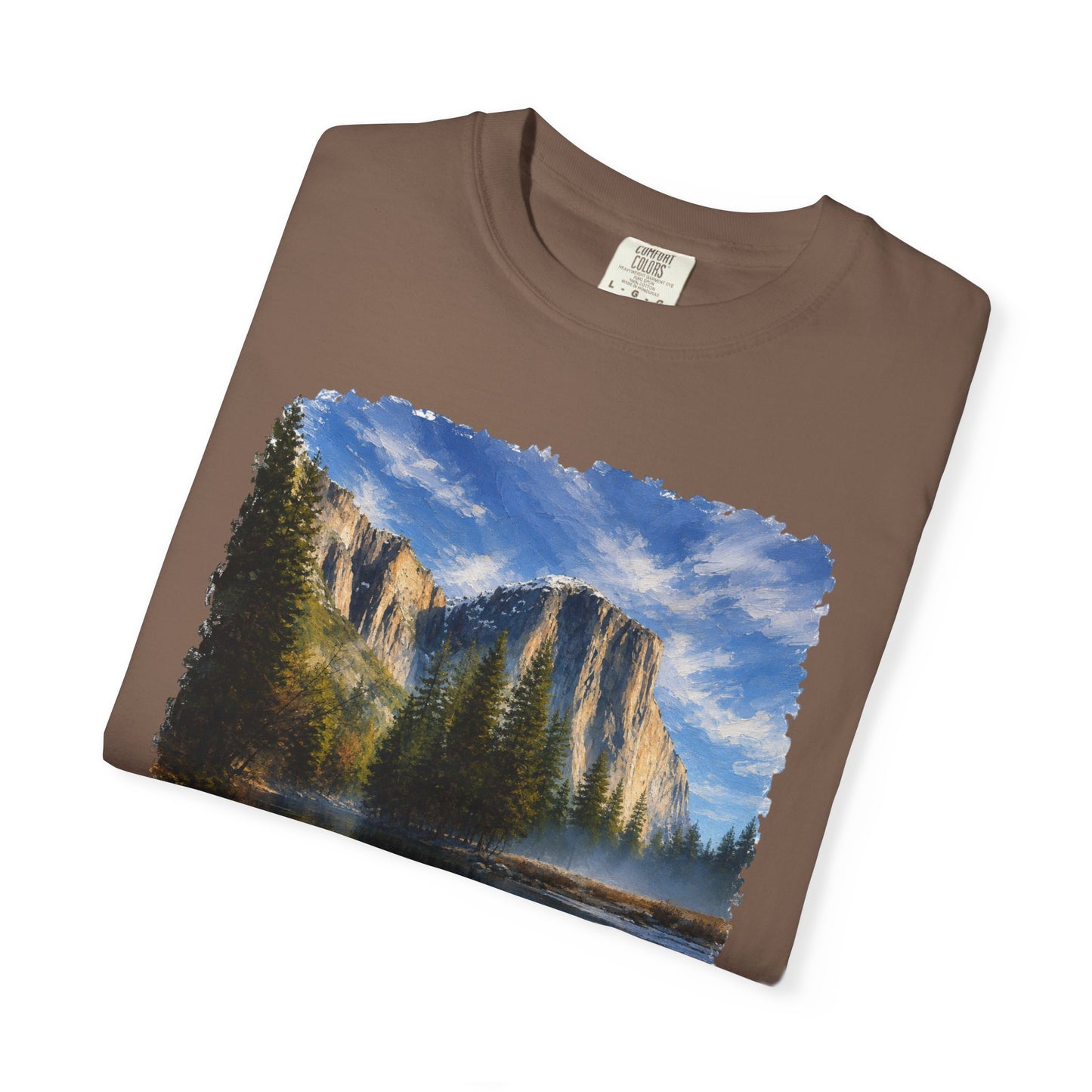 Yosemite National Park Scenic T‑Shirt, Scenic El Capitan Vintage Landscape Tee
