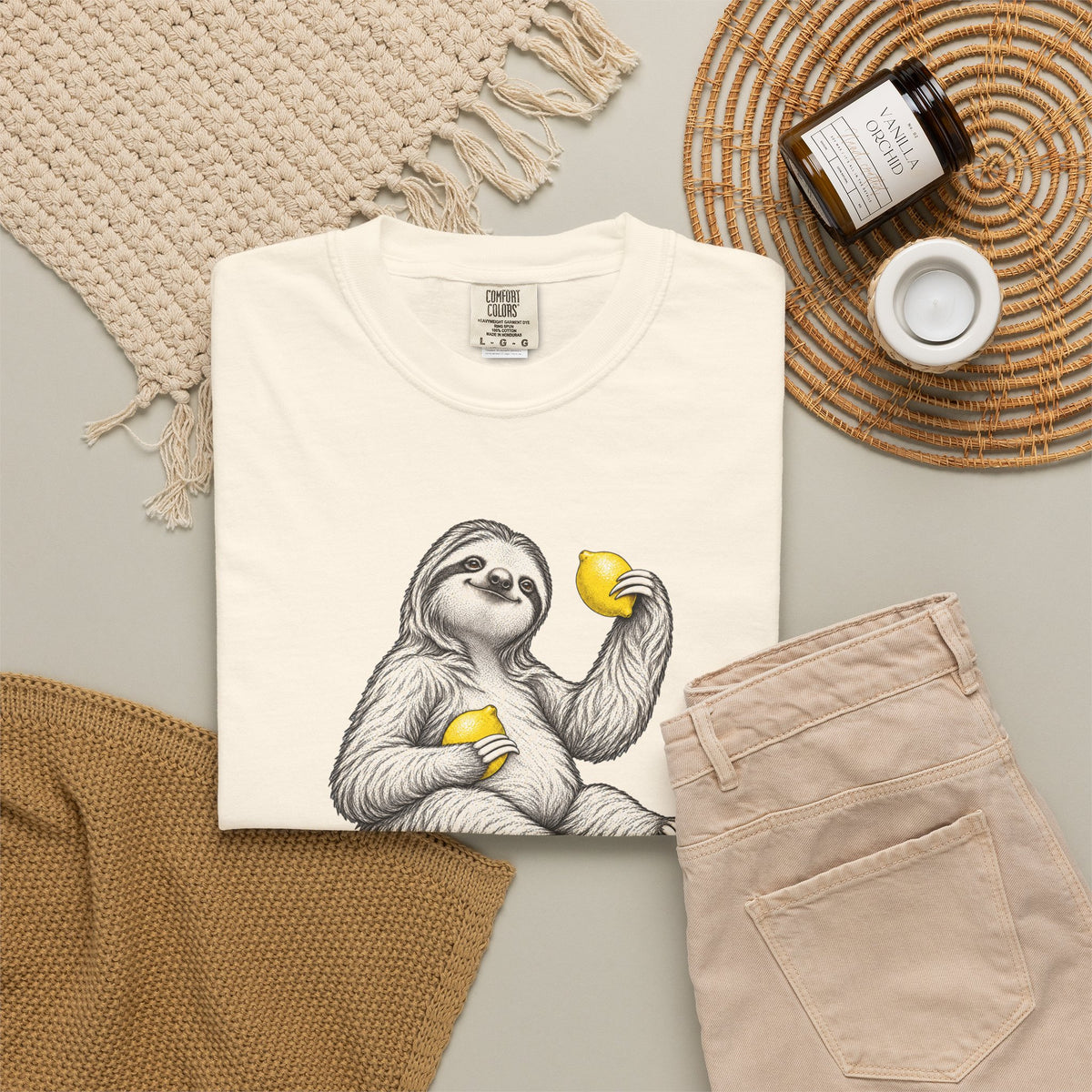 When Life Gives You Lemons Sloth T-Shirt