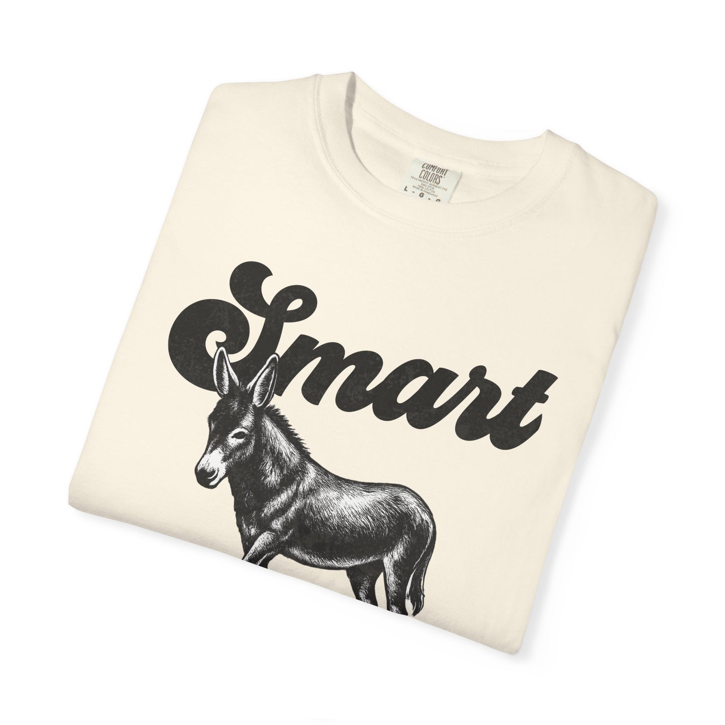 Smart Ass Donkey Funny Vintage Retro Graphic T-Shirt